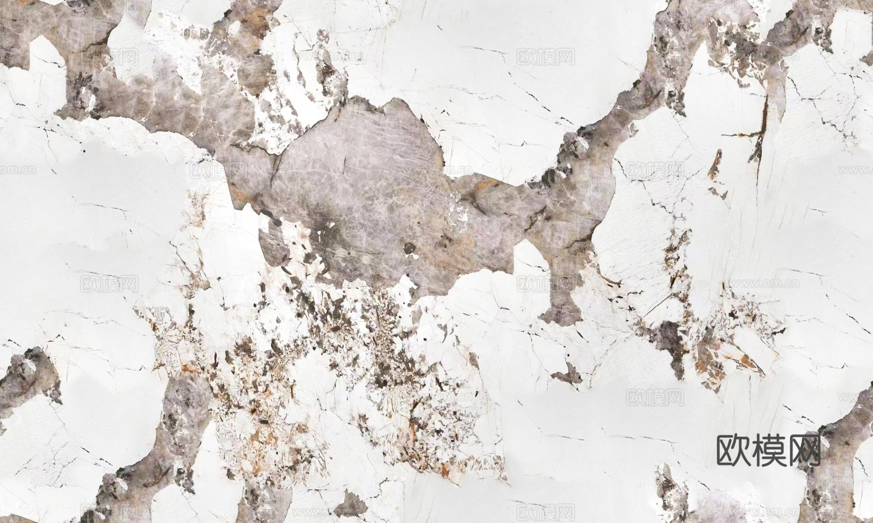 无缝潘多拉白色大理石