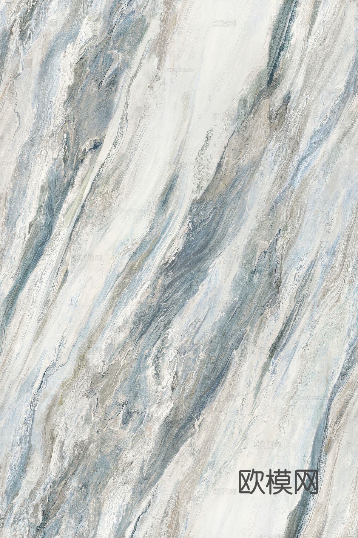 简一碧海加蓝大理石