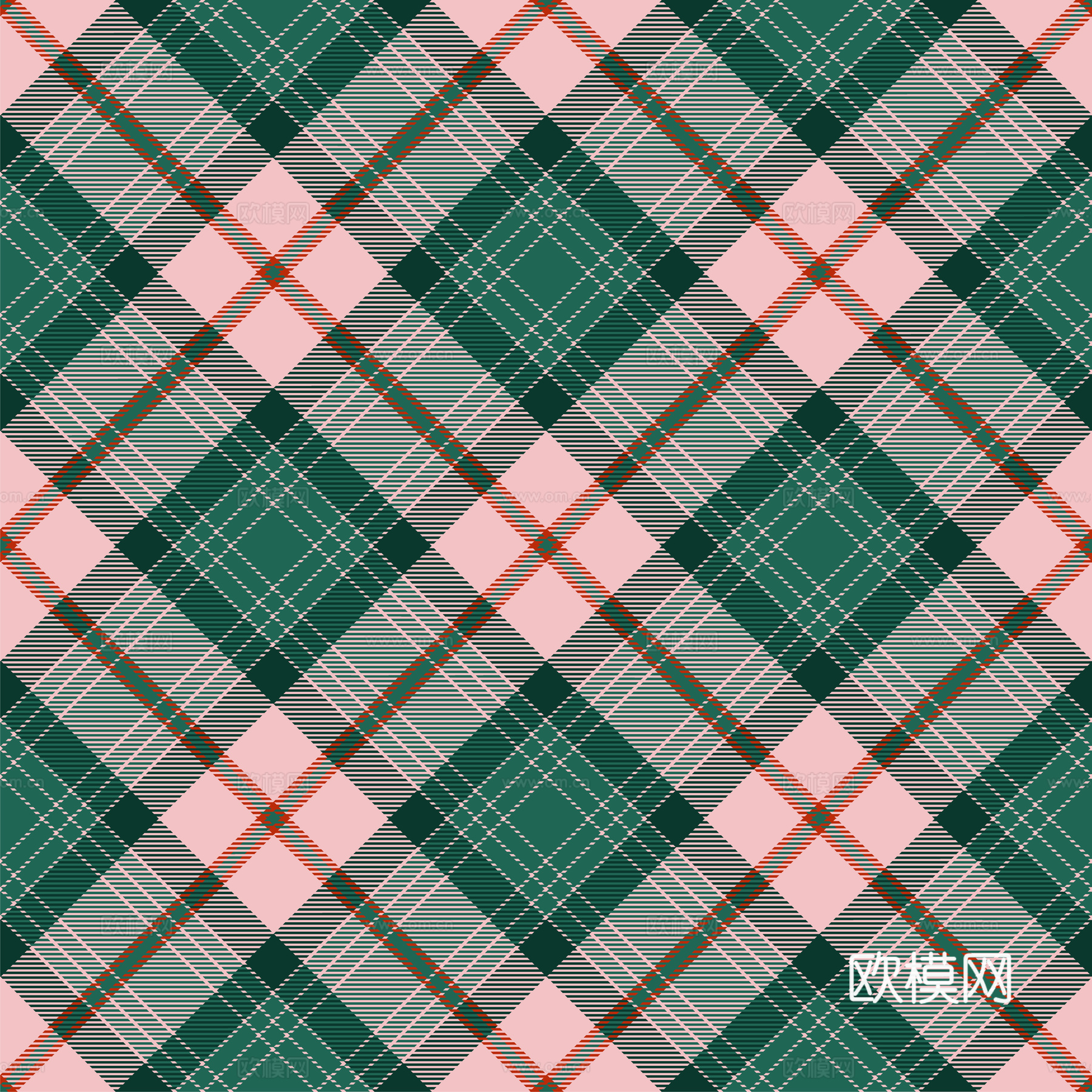 现代网格几何壁纸