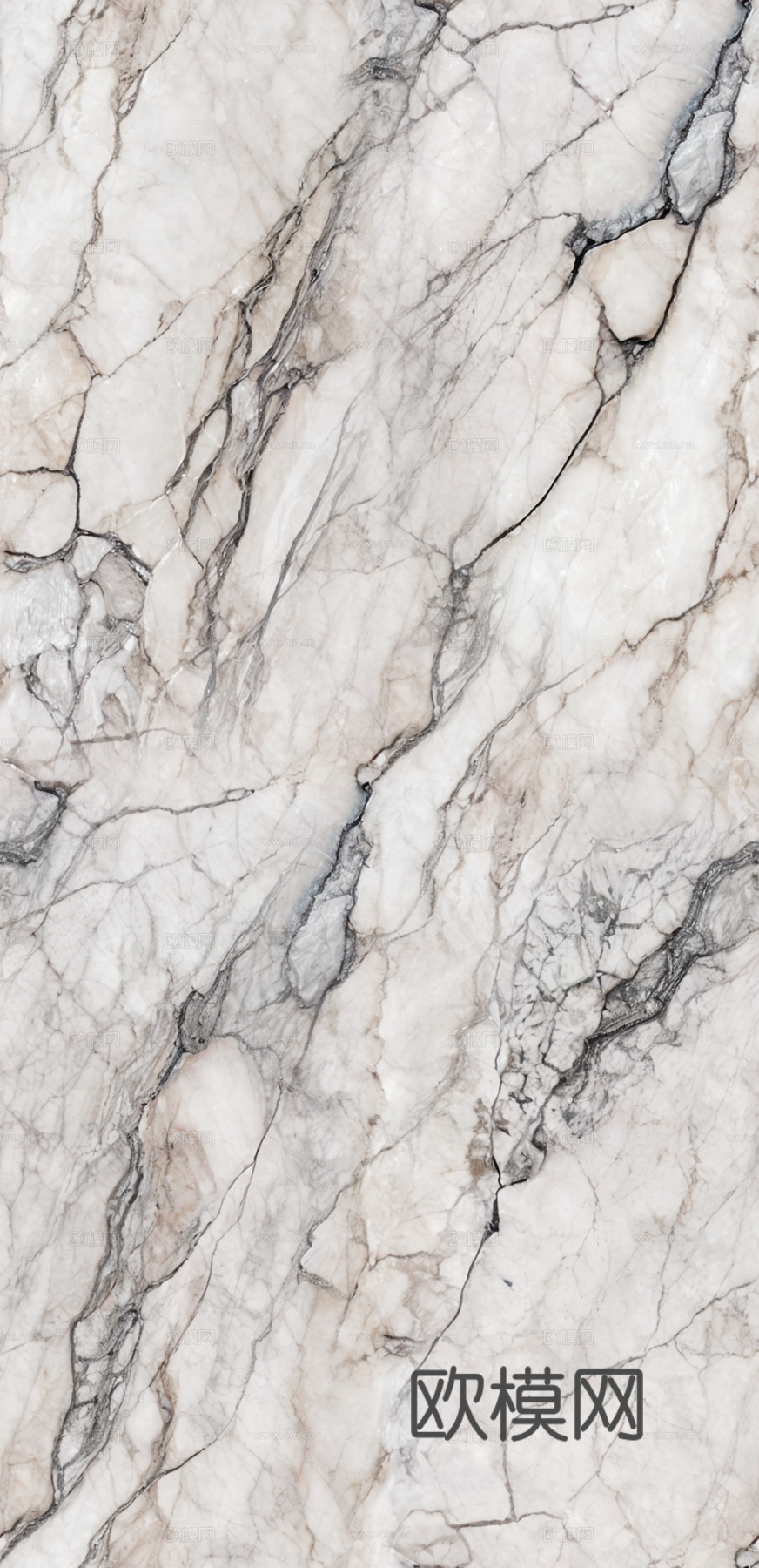 德赛斯灰白大理石_白色大理石岩板_灰色大理石