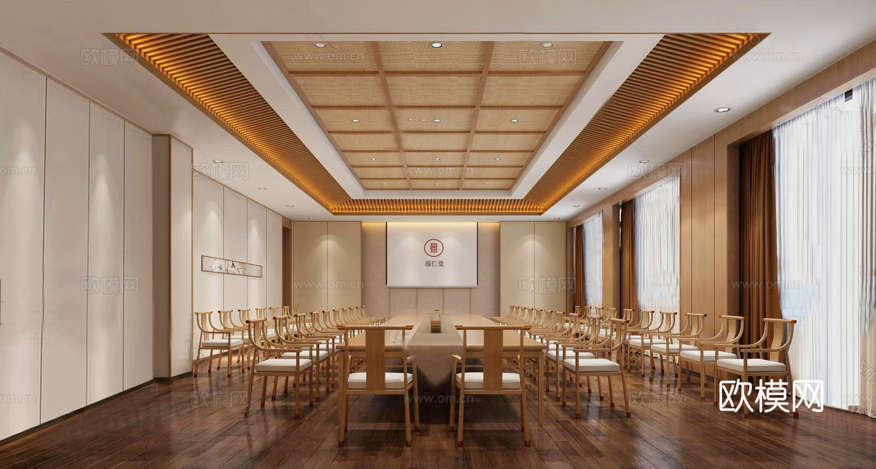 新中式中医馆施工图cad施工图