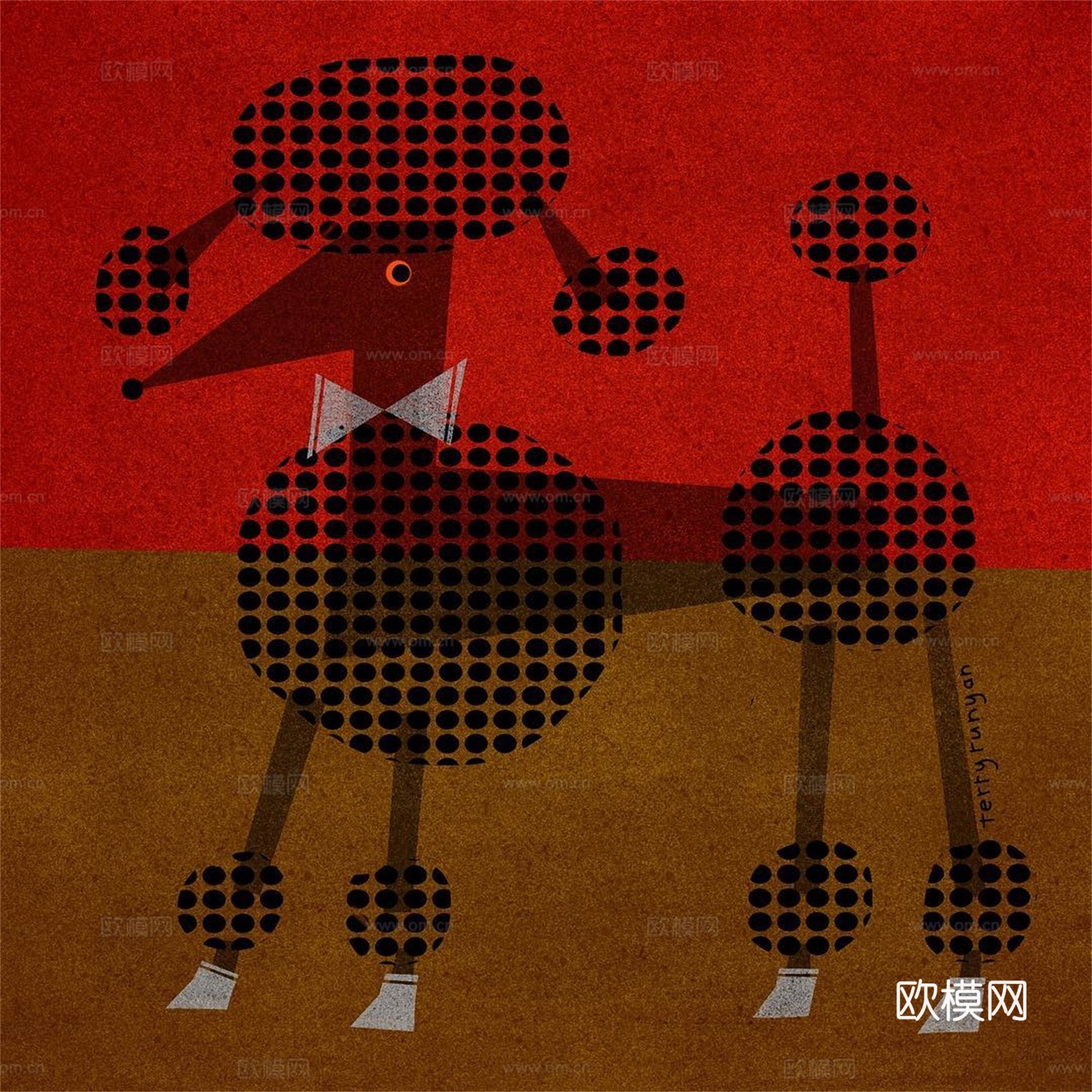 可爱动物手绘创意童趣插画猫咪动物插画治愈系插画可爱儿童插画下载