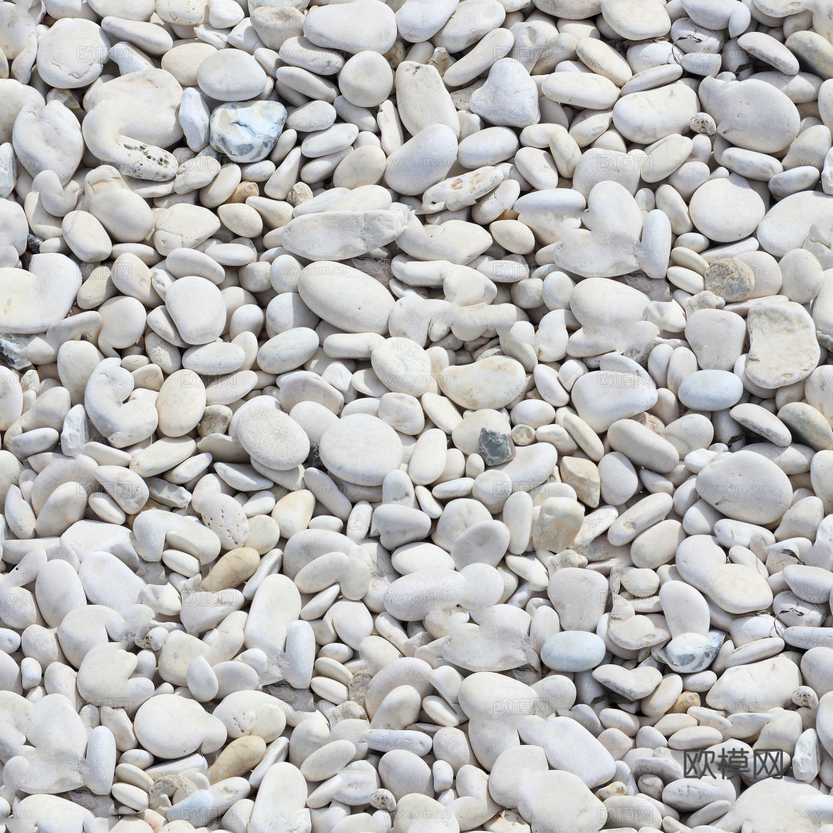 白色鹅卵石贴图21