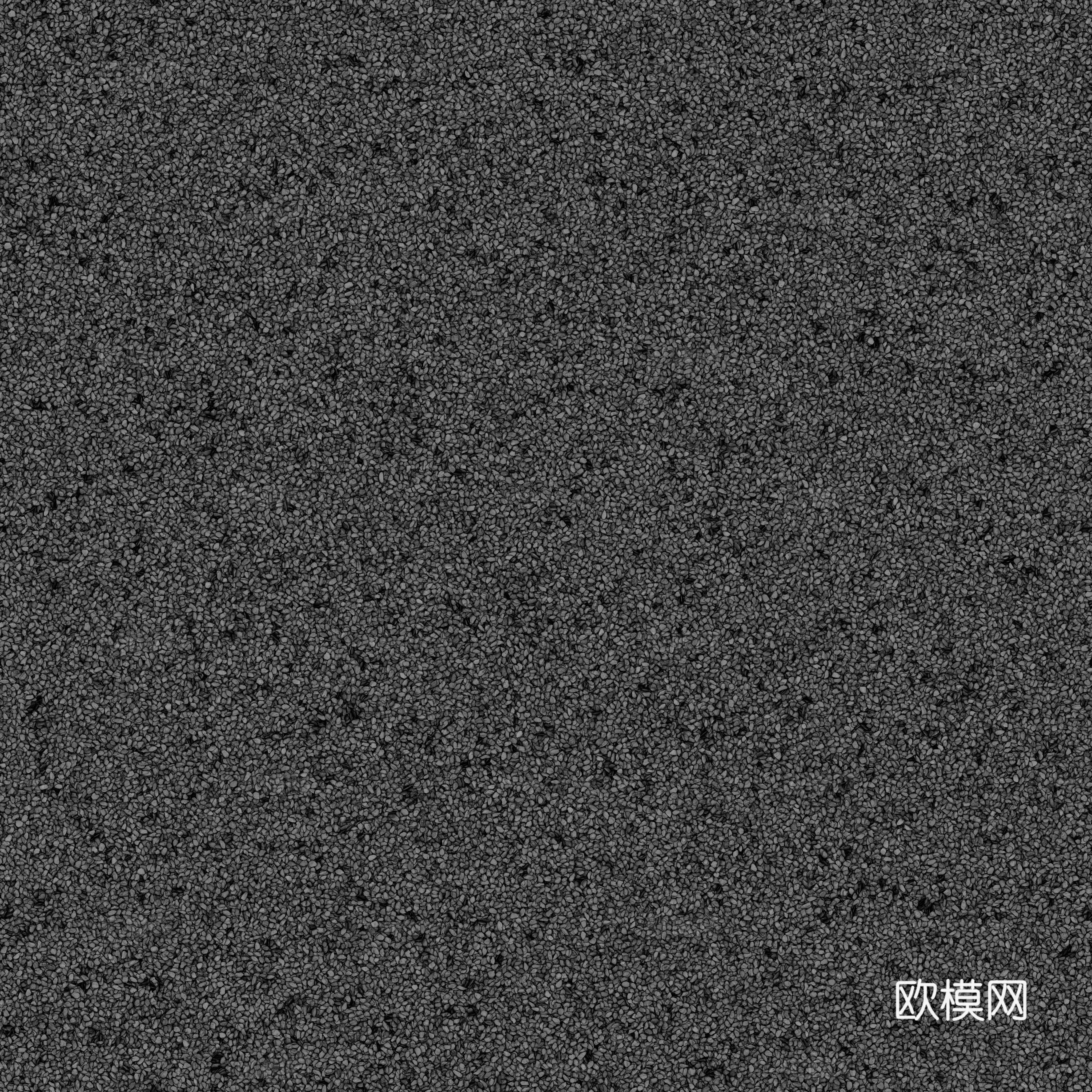 现代砾石地面铺装