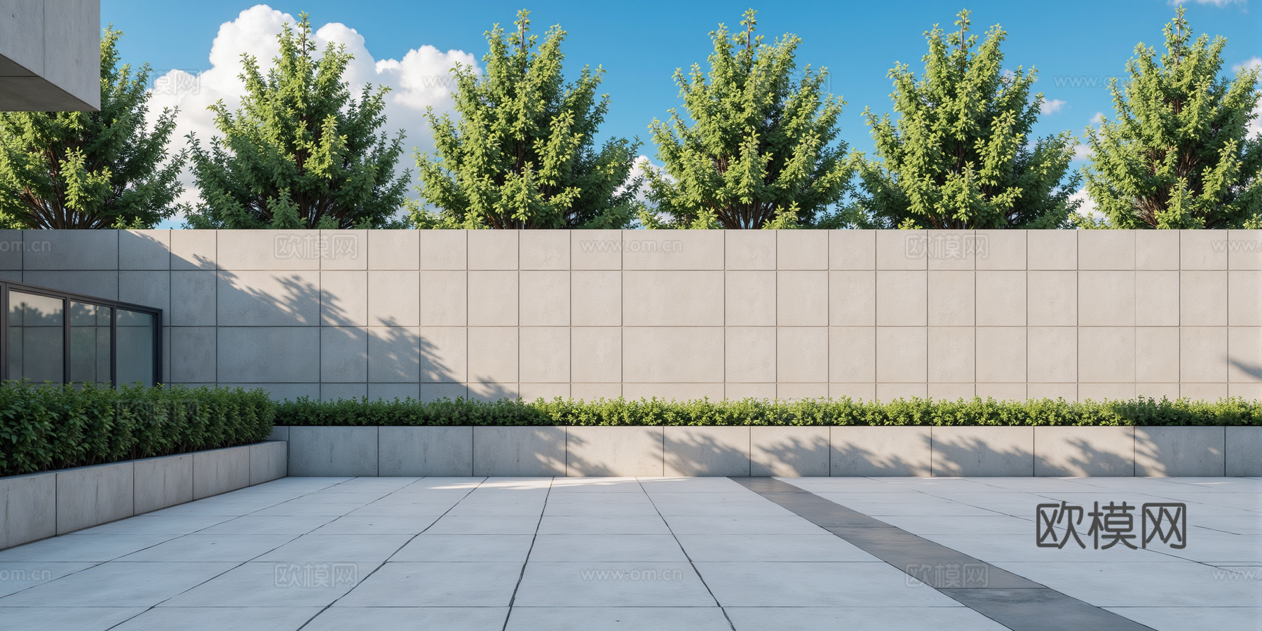 庭院 别墅小院 一楼小院