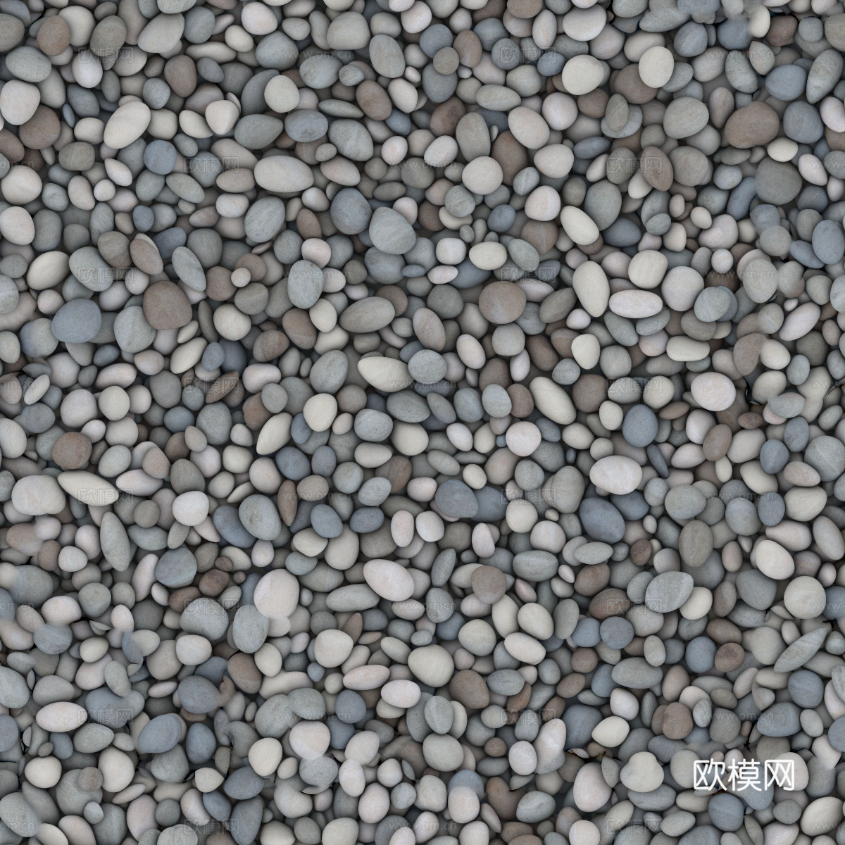 灰色鹅卵石贴图30