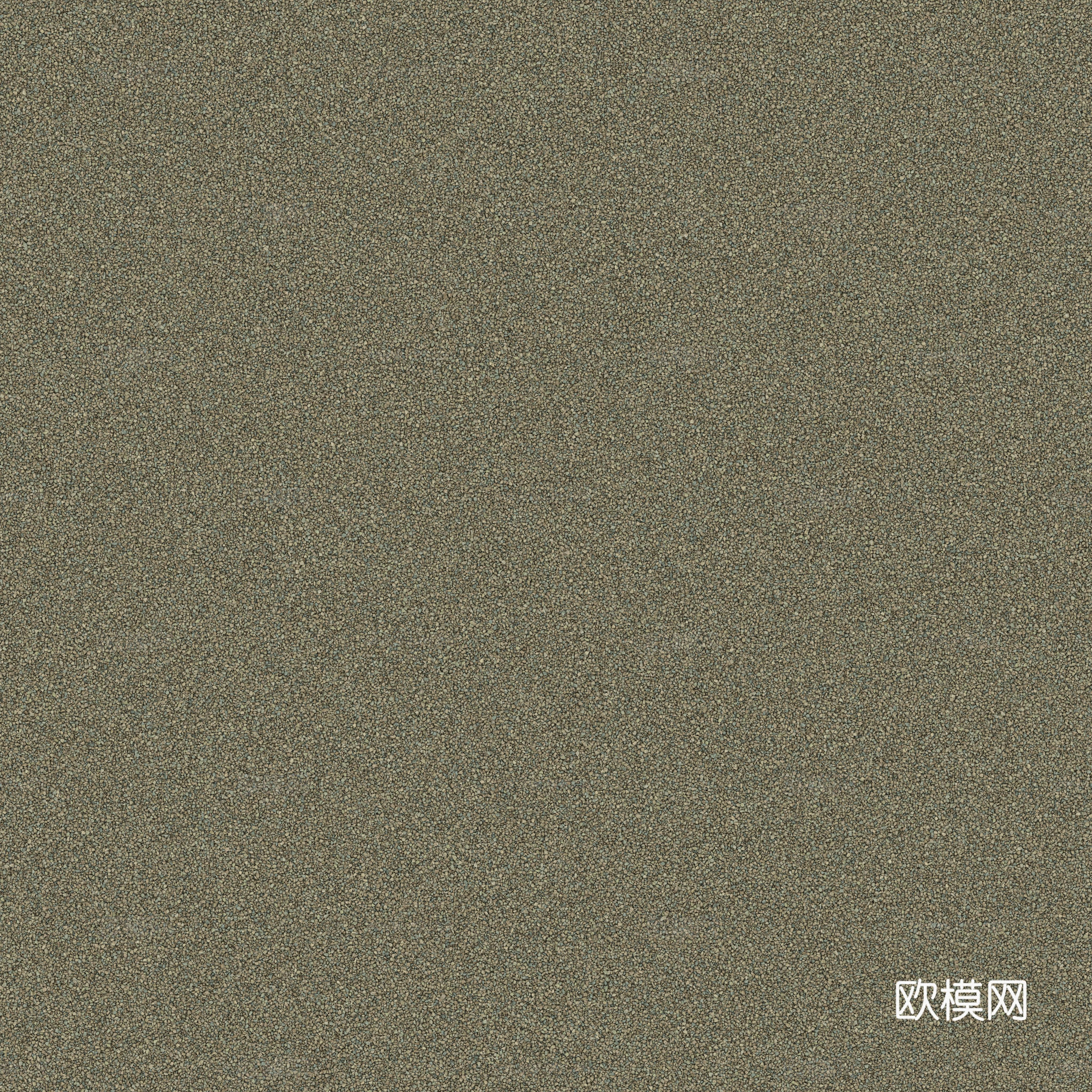 现代砾石地面铺装