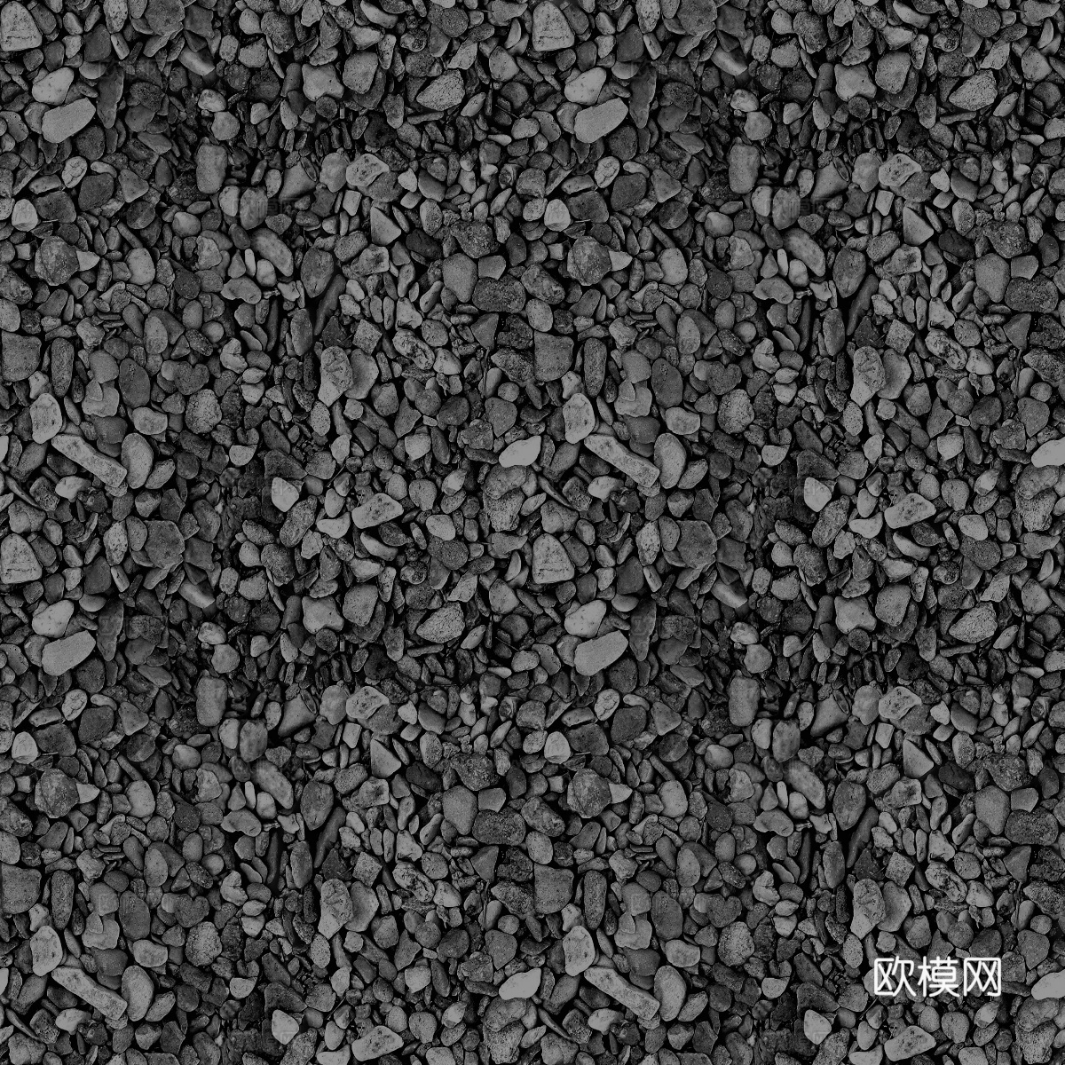 黑色鹅卵石贴图30