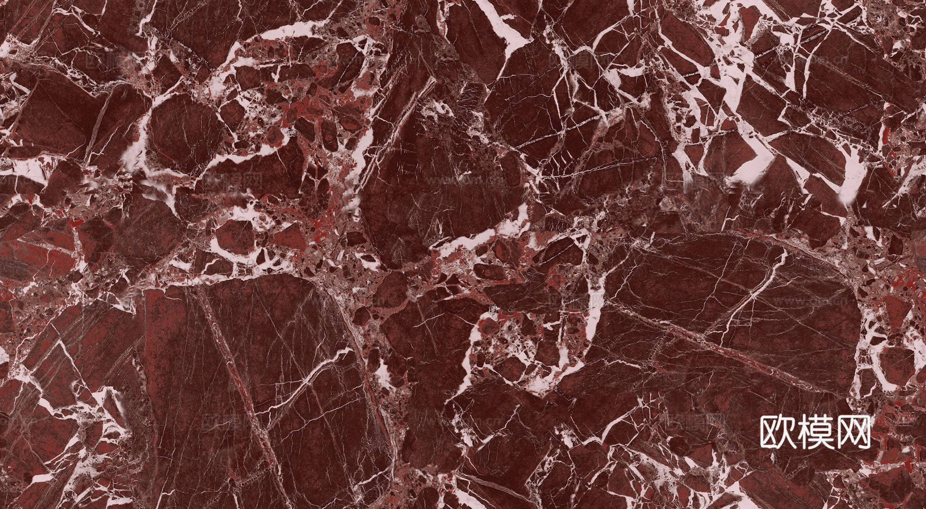 无缝米洛西紫罗红_奢石大理石