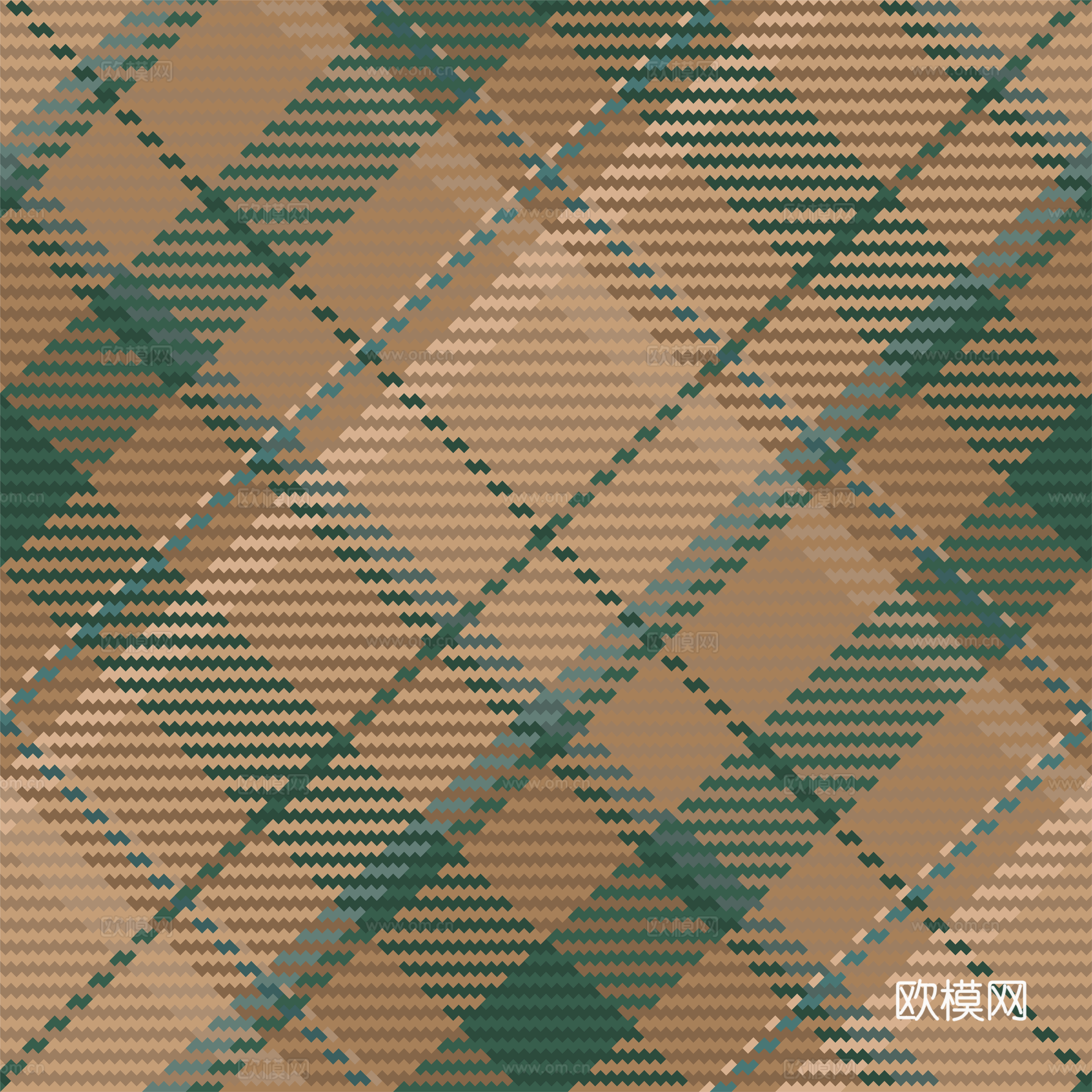 现代格纹壁纸墙布