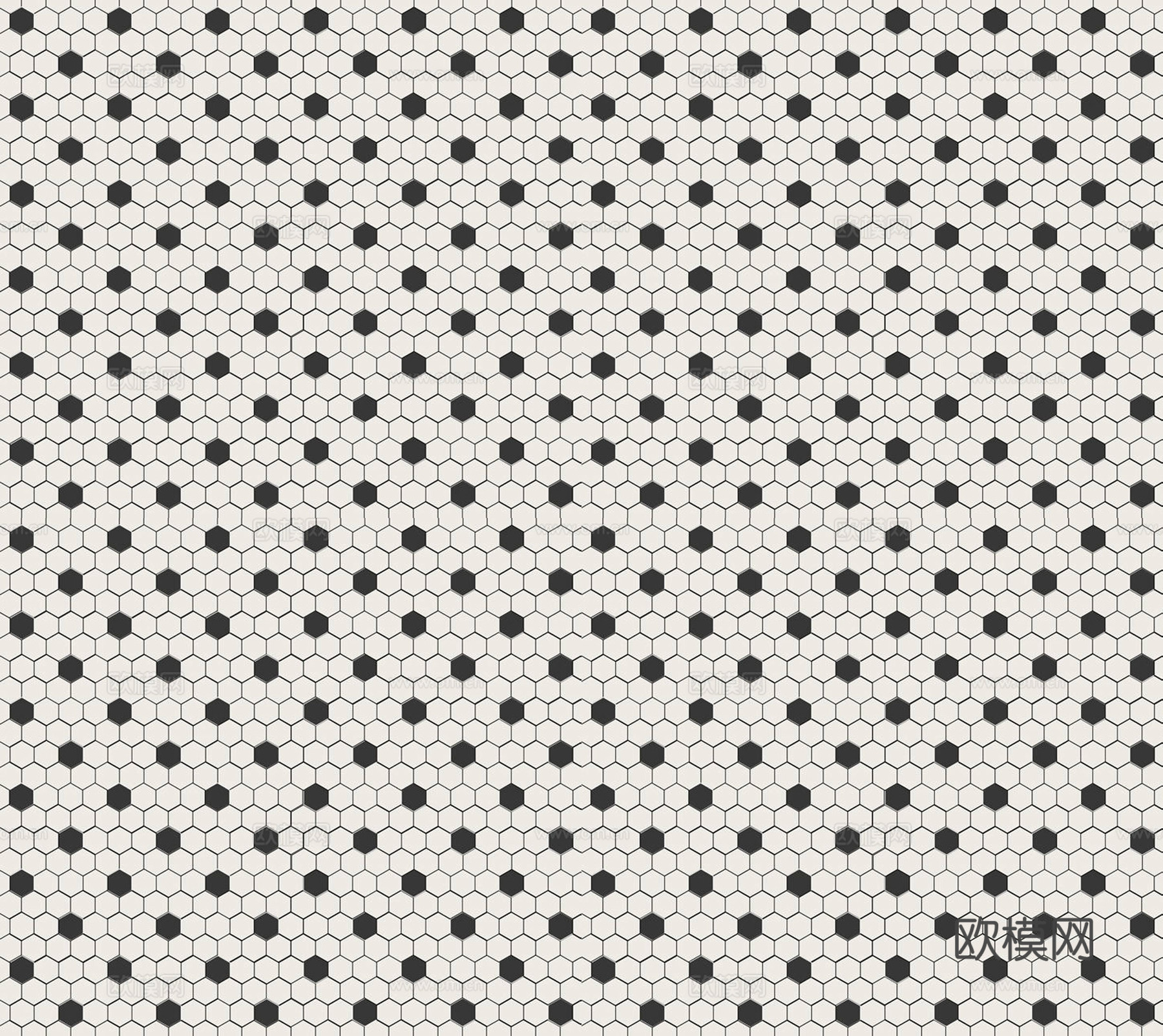 现代灰白色瓷砖马赛克