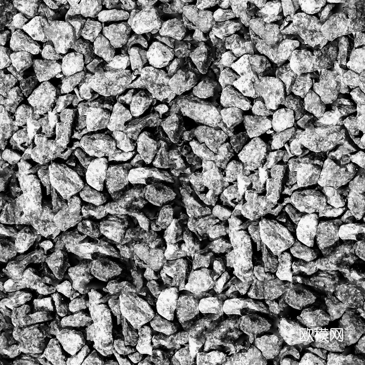 黑色碎石砾石15
