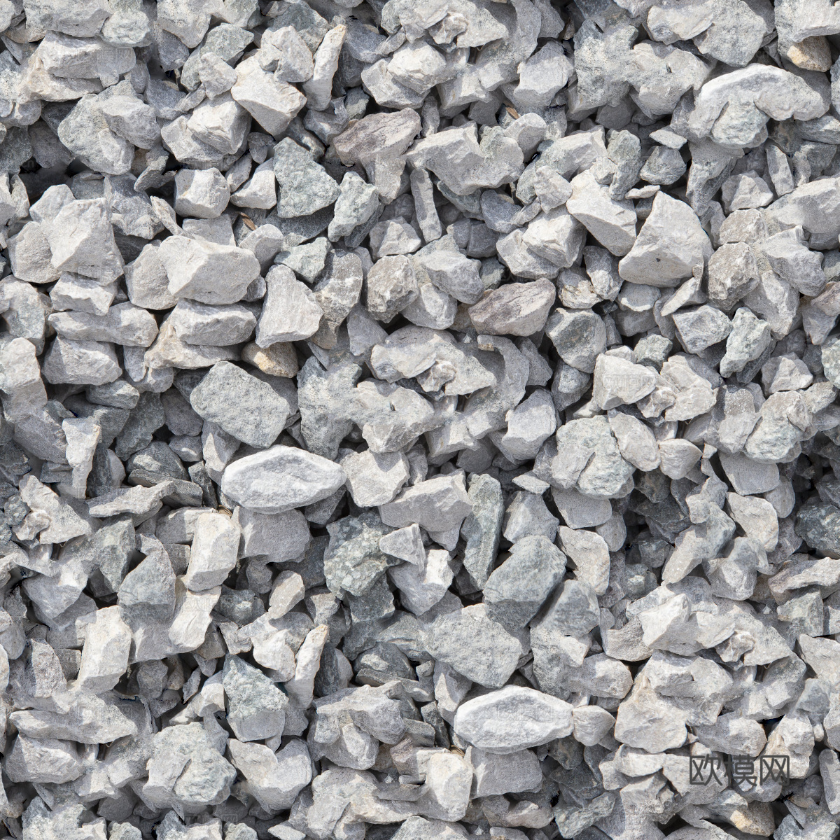 灰色碎石砾石9