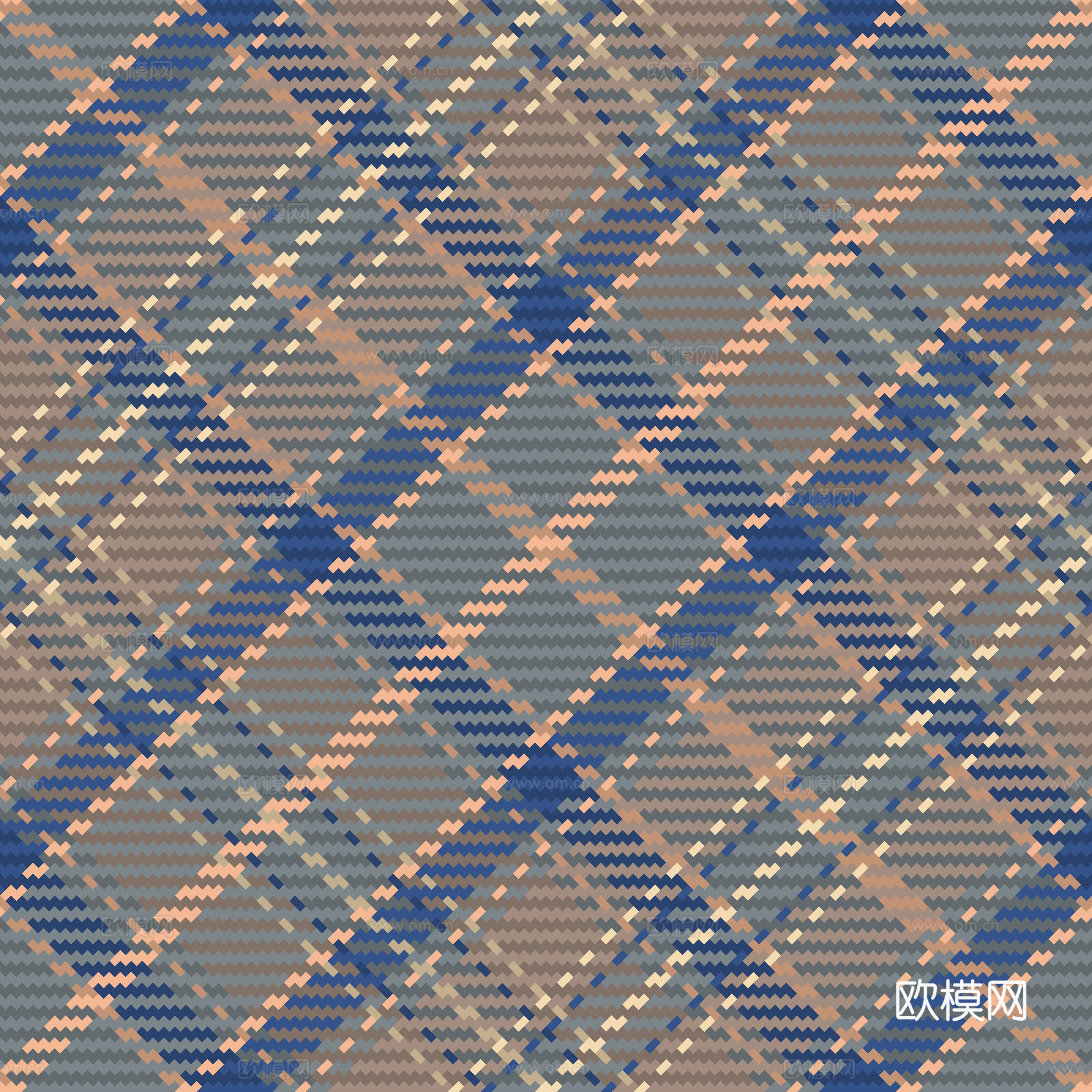 现代格纹壁纸墙布