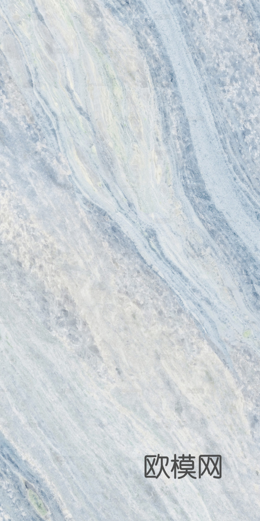 巴西蓝水晶大理石岩板_蓝色水晶大理石_蓝色斜纹大理石
