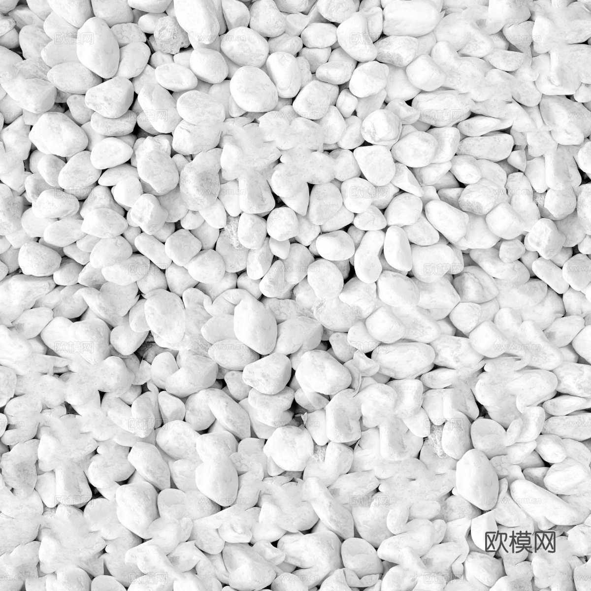 白色鹅卵石贴图18