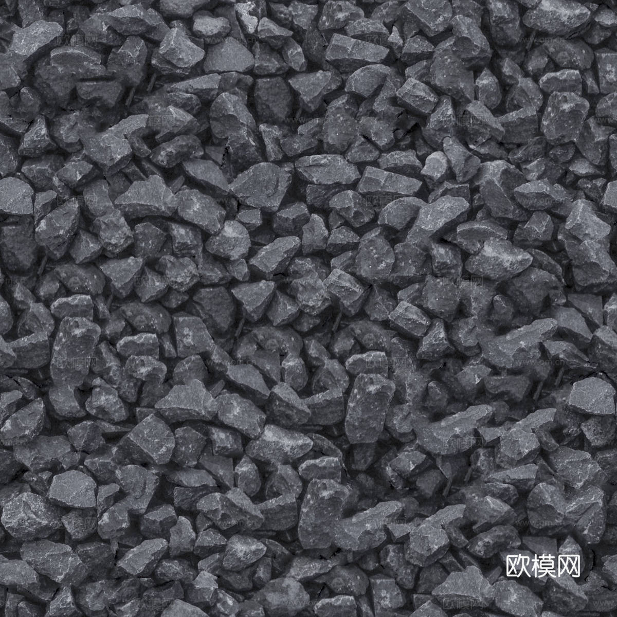 黑色碎石砾石10