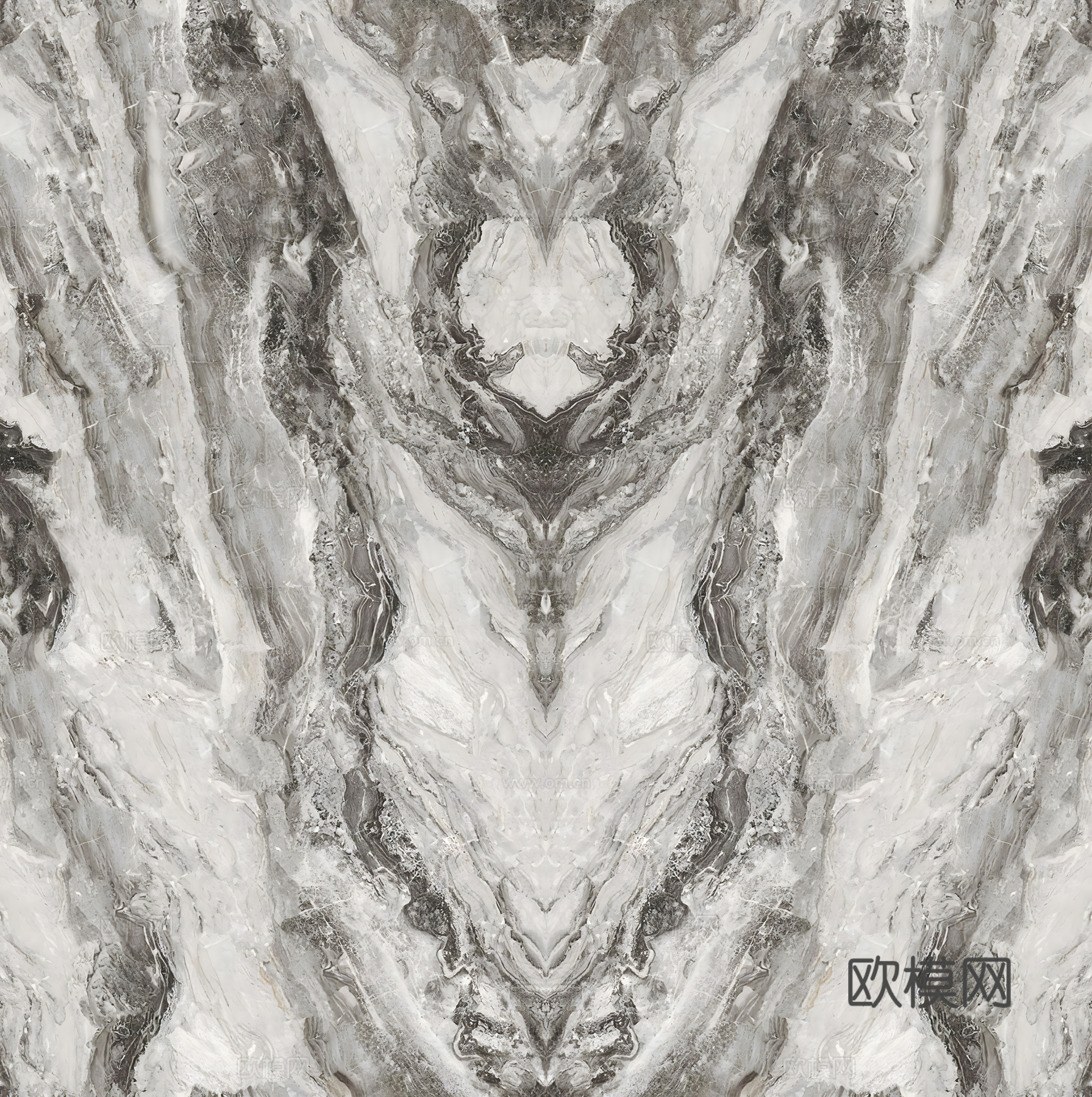 浅色奢石大理石_岩板大理石对称背景