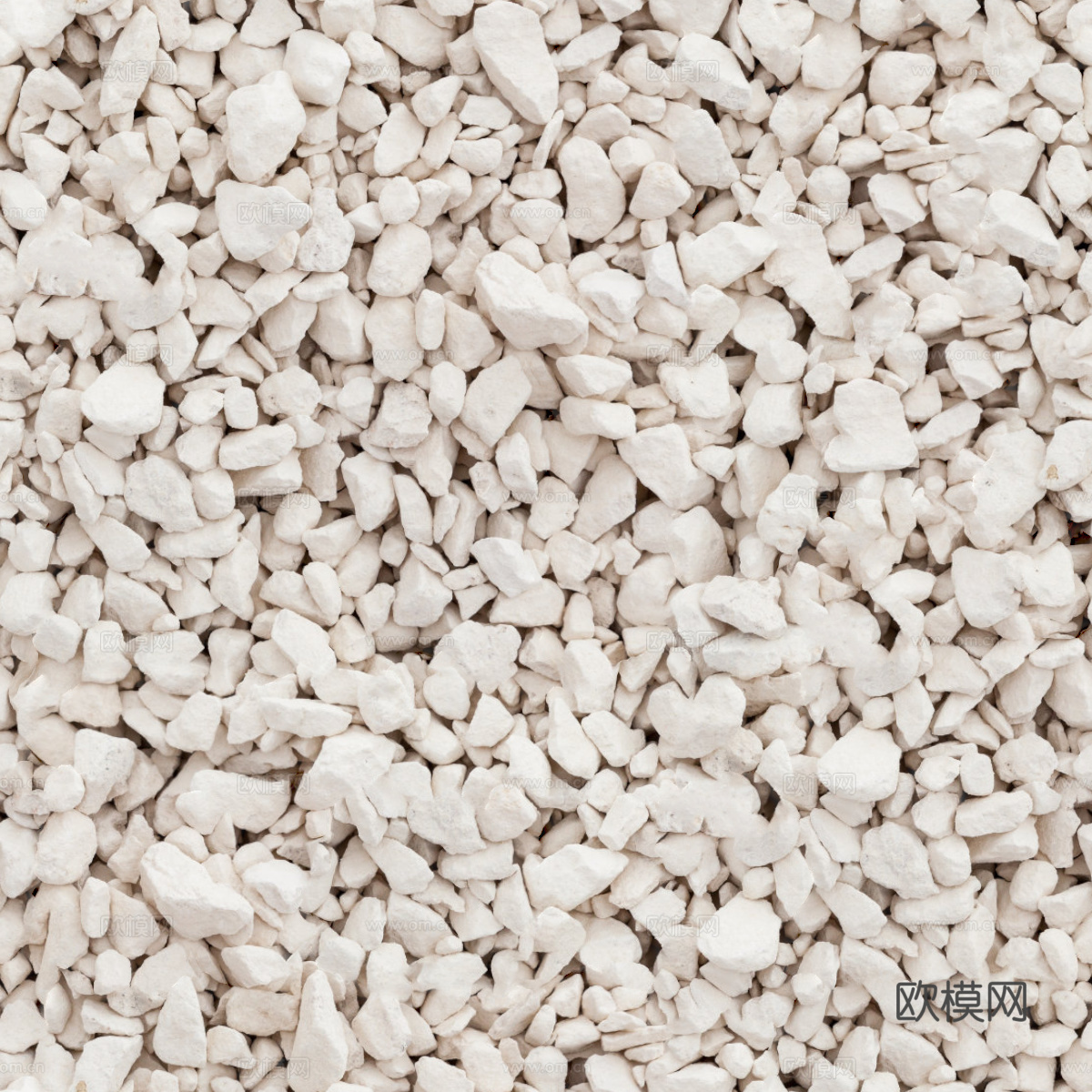 白色碎石砾石6