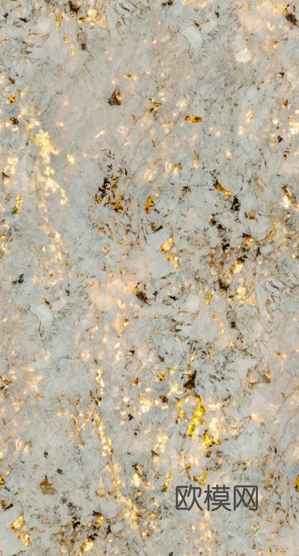 孔雀开屏岩板_无缝透光石奢石