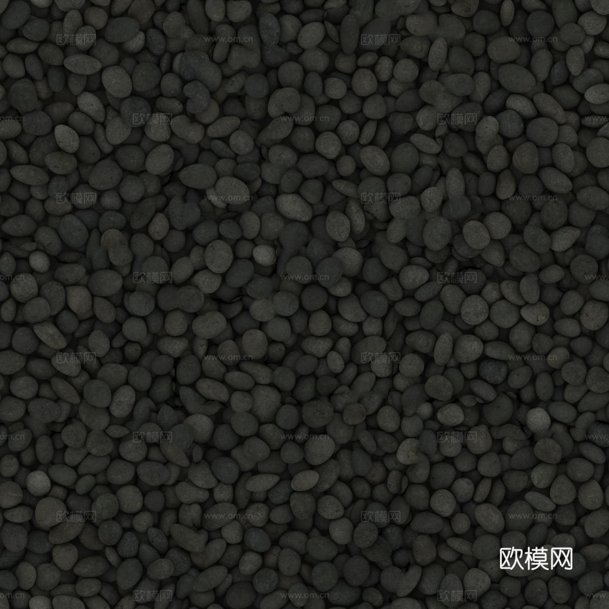 黑色鹅卵石贴图35