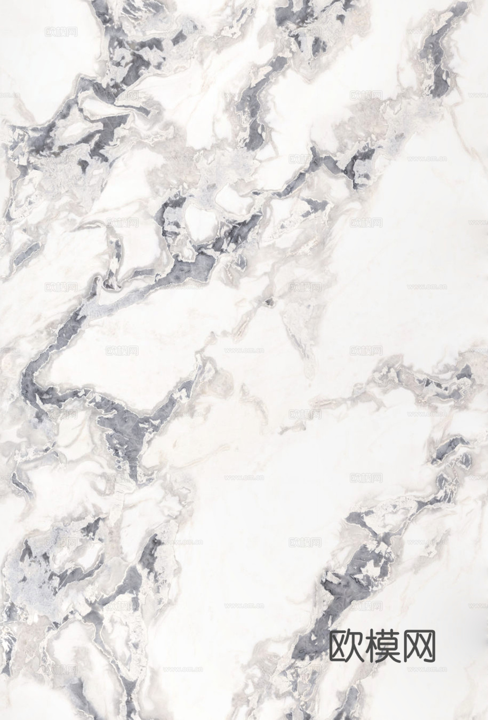 芬迪白无缝大理石