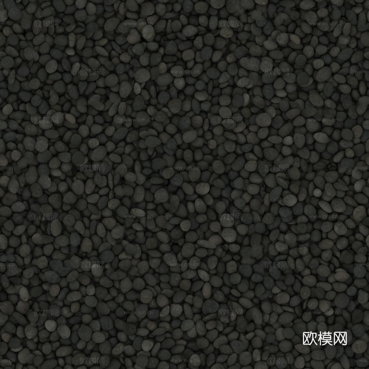 黑色鹅卵石贴图37
