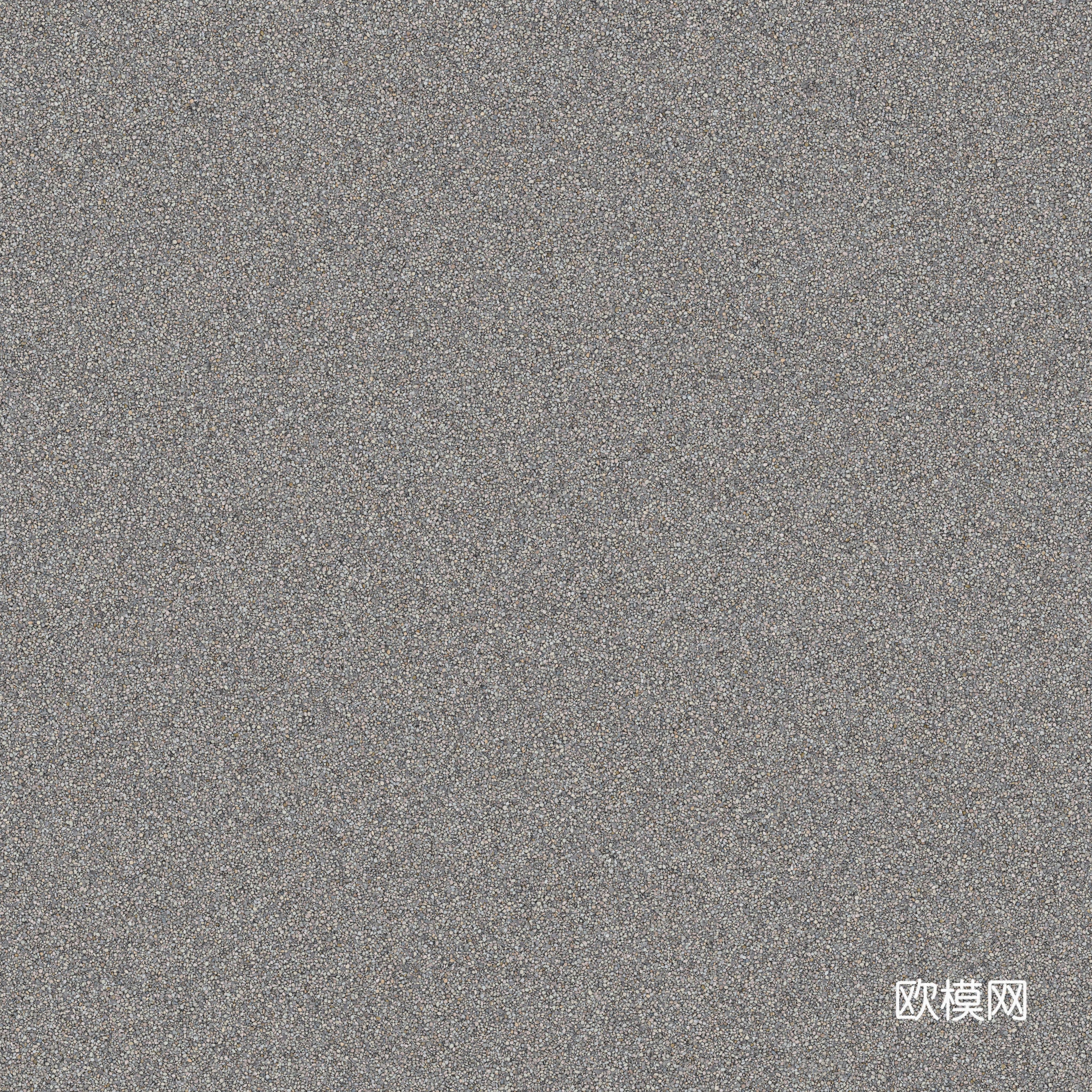 现代砾石地面铺装