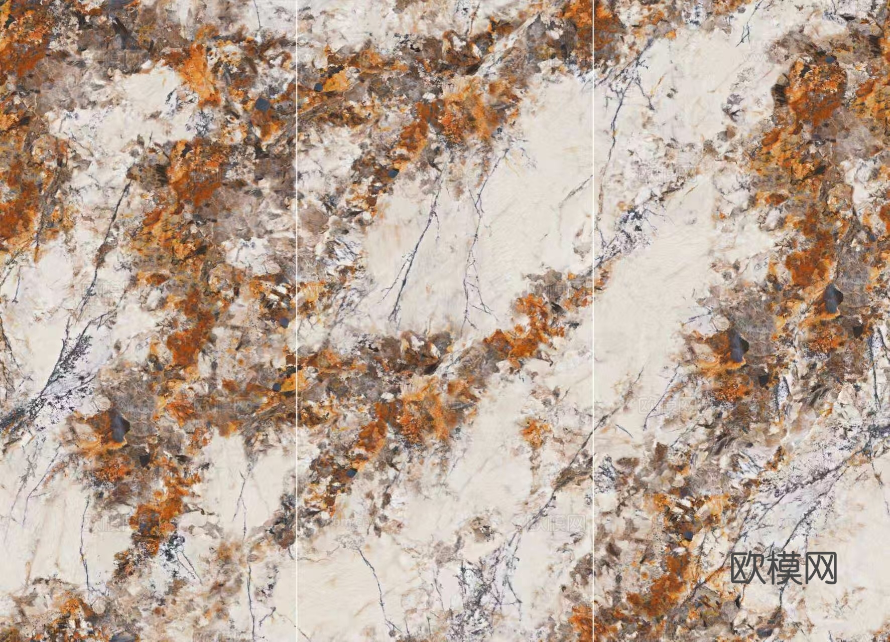 马可波罗大理石瓷砖岩板四季粉秋