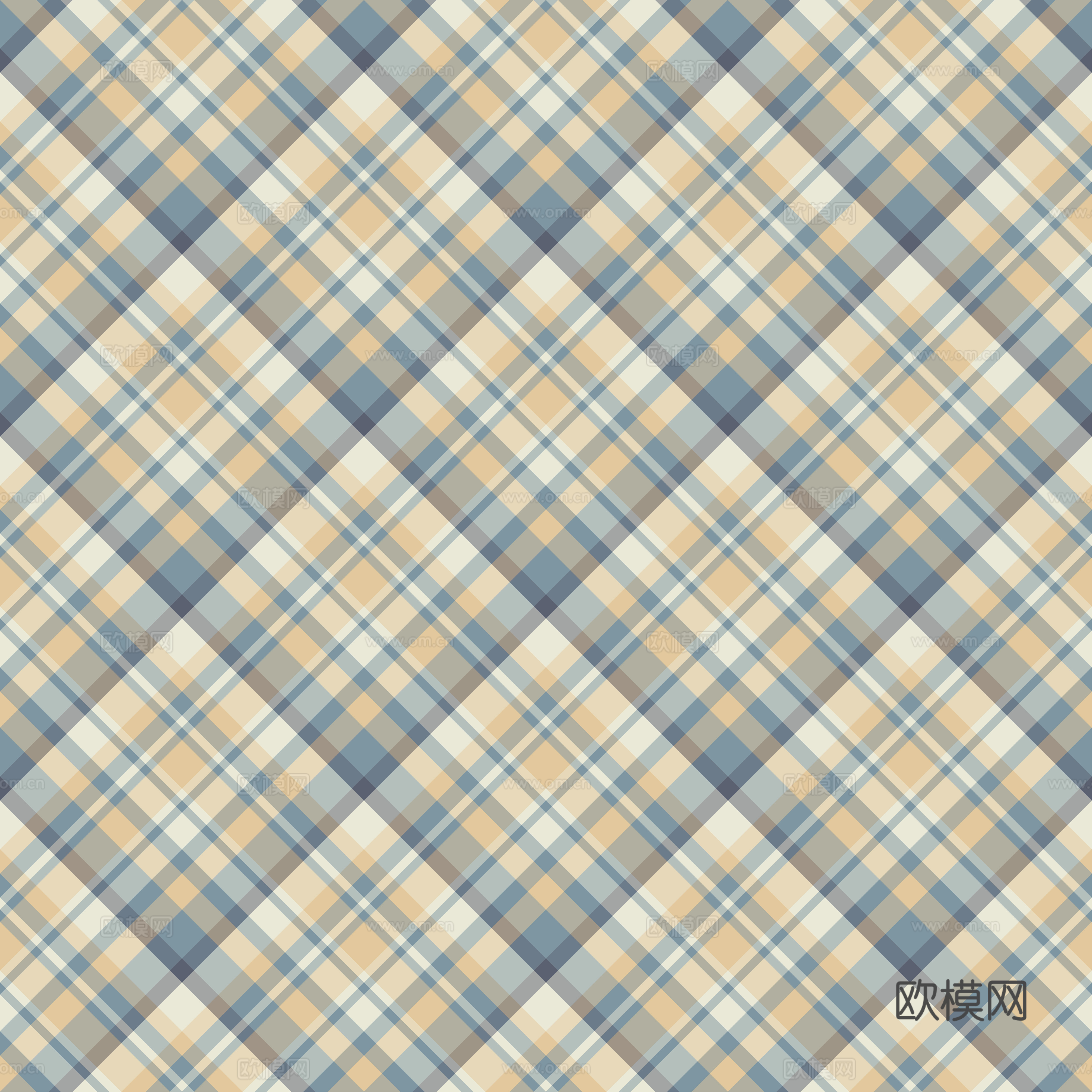 现代格纹壁纸墙布