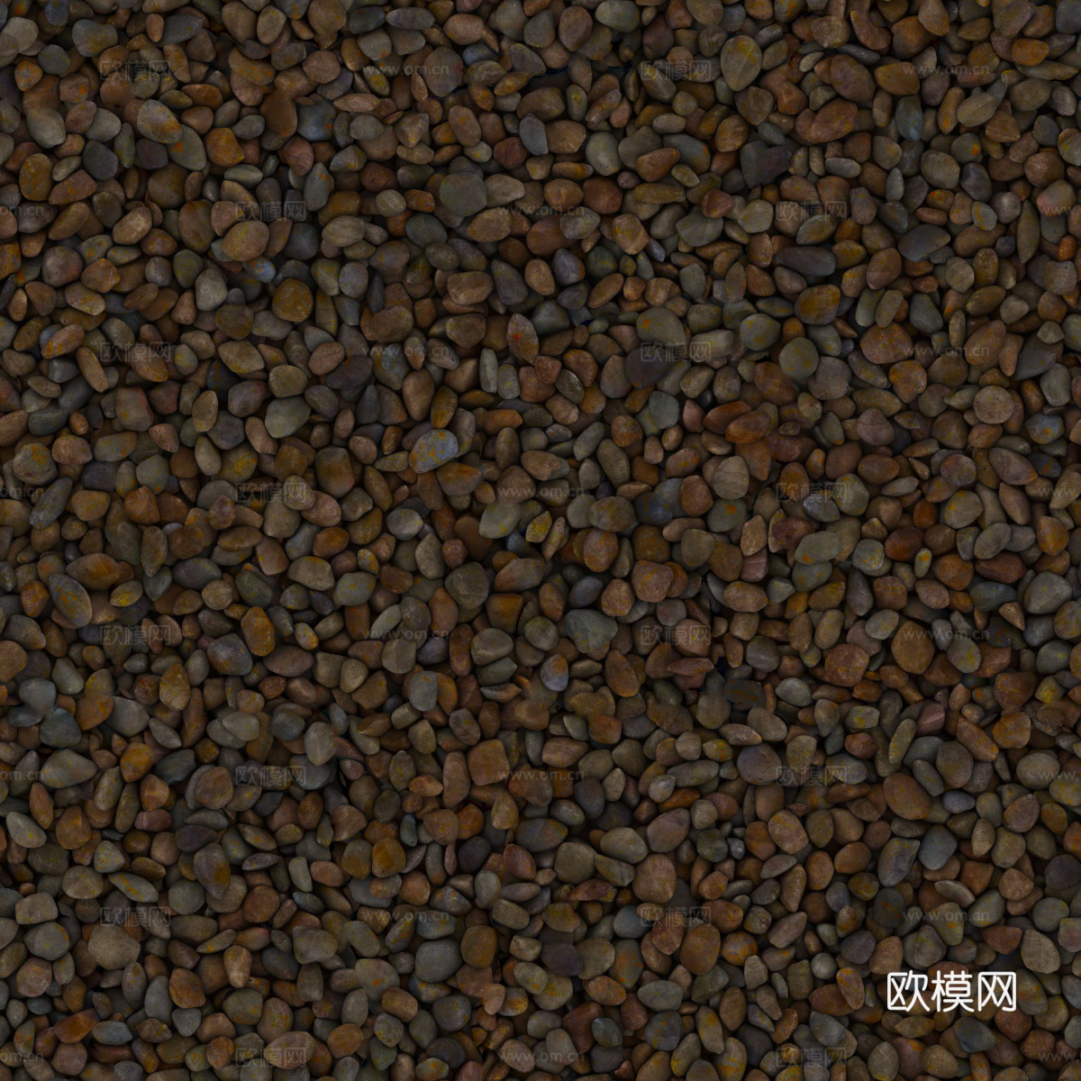 黑色鹅卵石贴图43