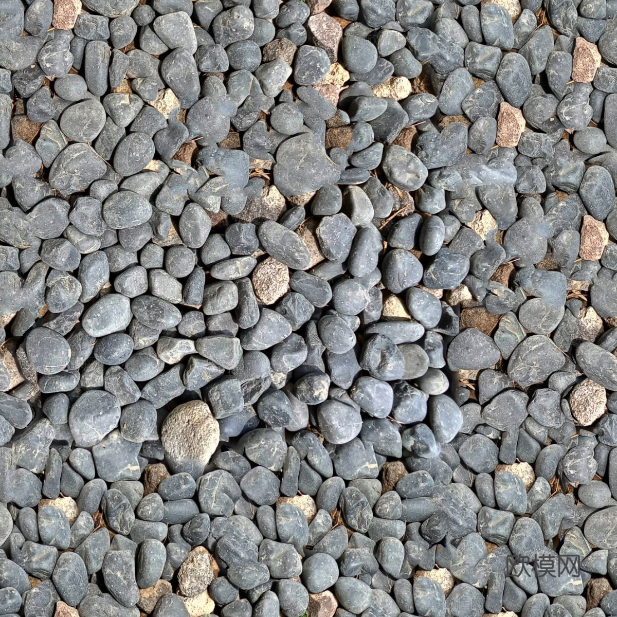 灰色鹅卵石贴图4