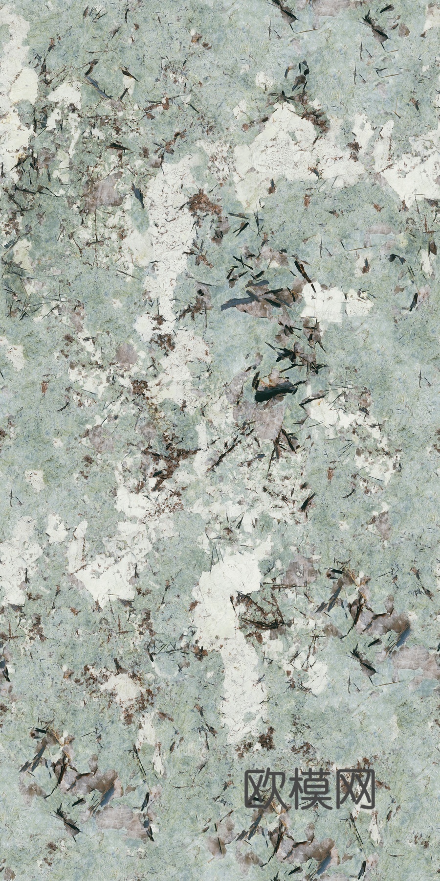 意式轻奢绿色大理石