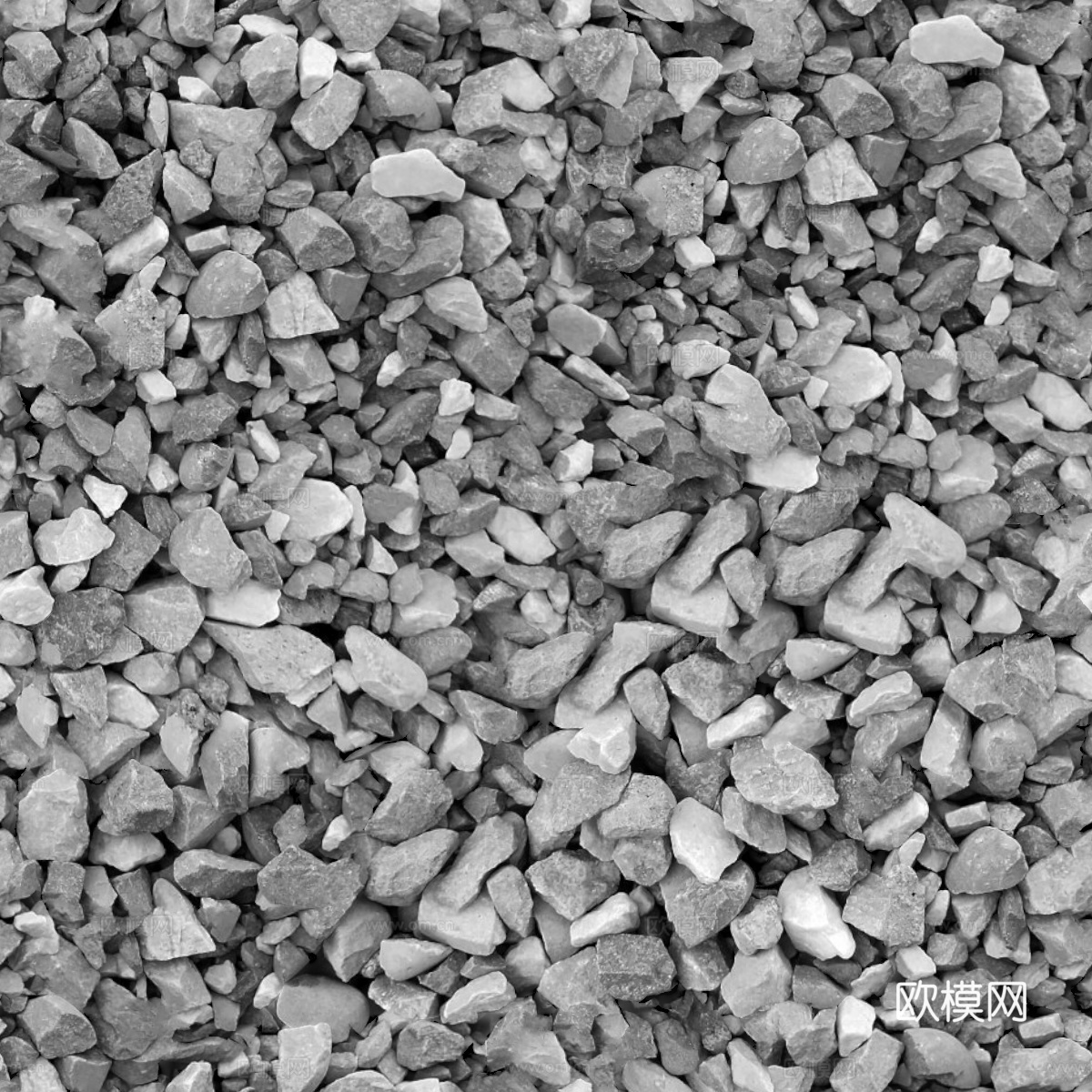 灰色碎石砾石48