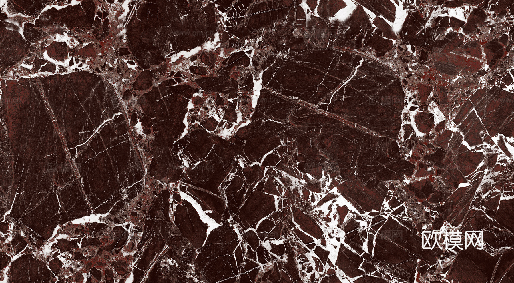 无缝红色大理石