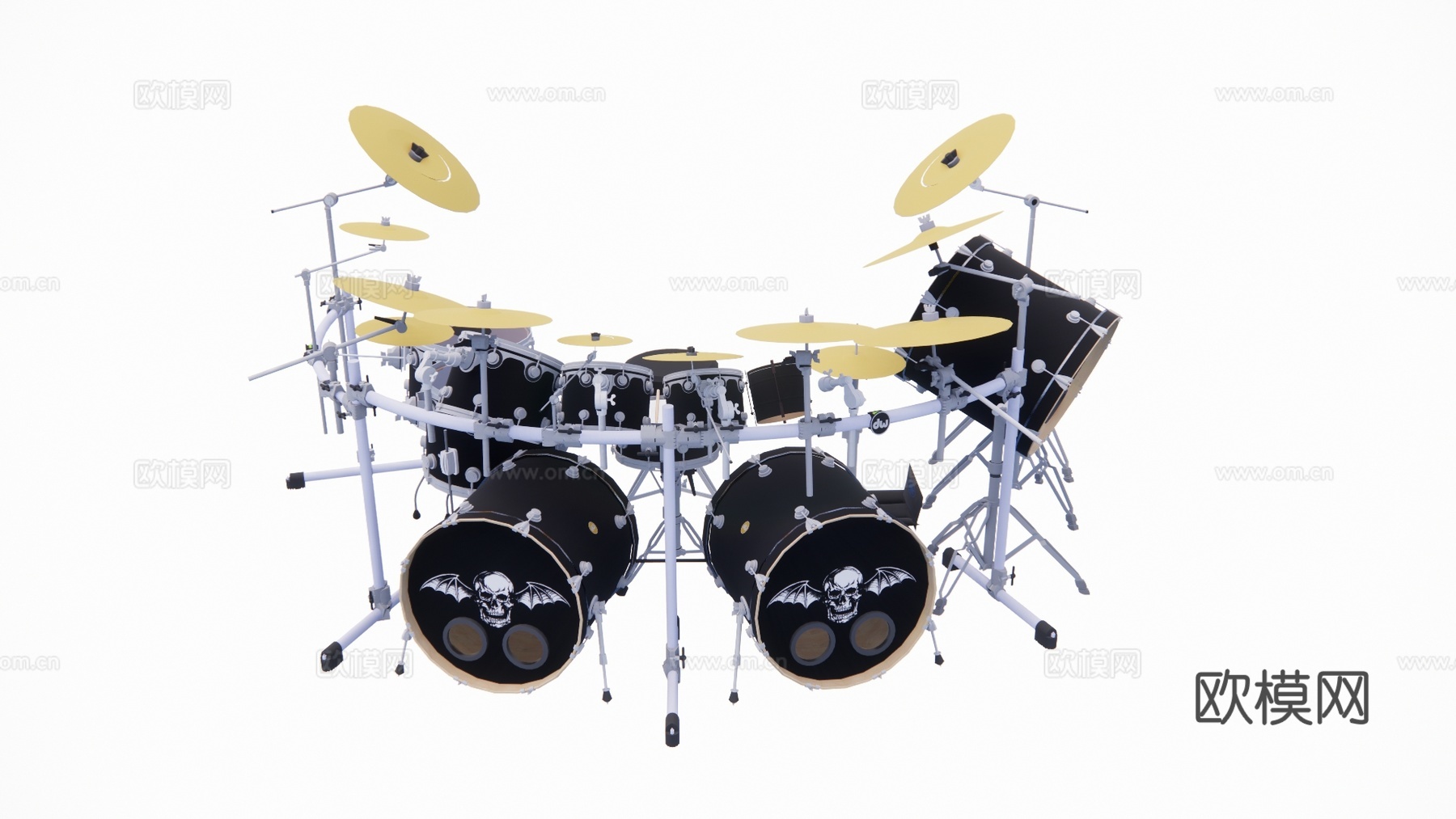 机器 工装 设备su模型