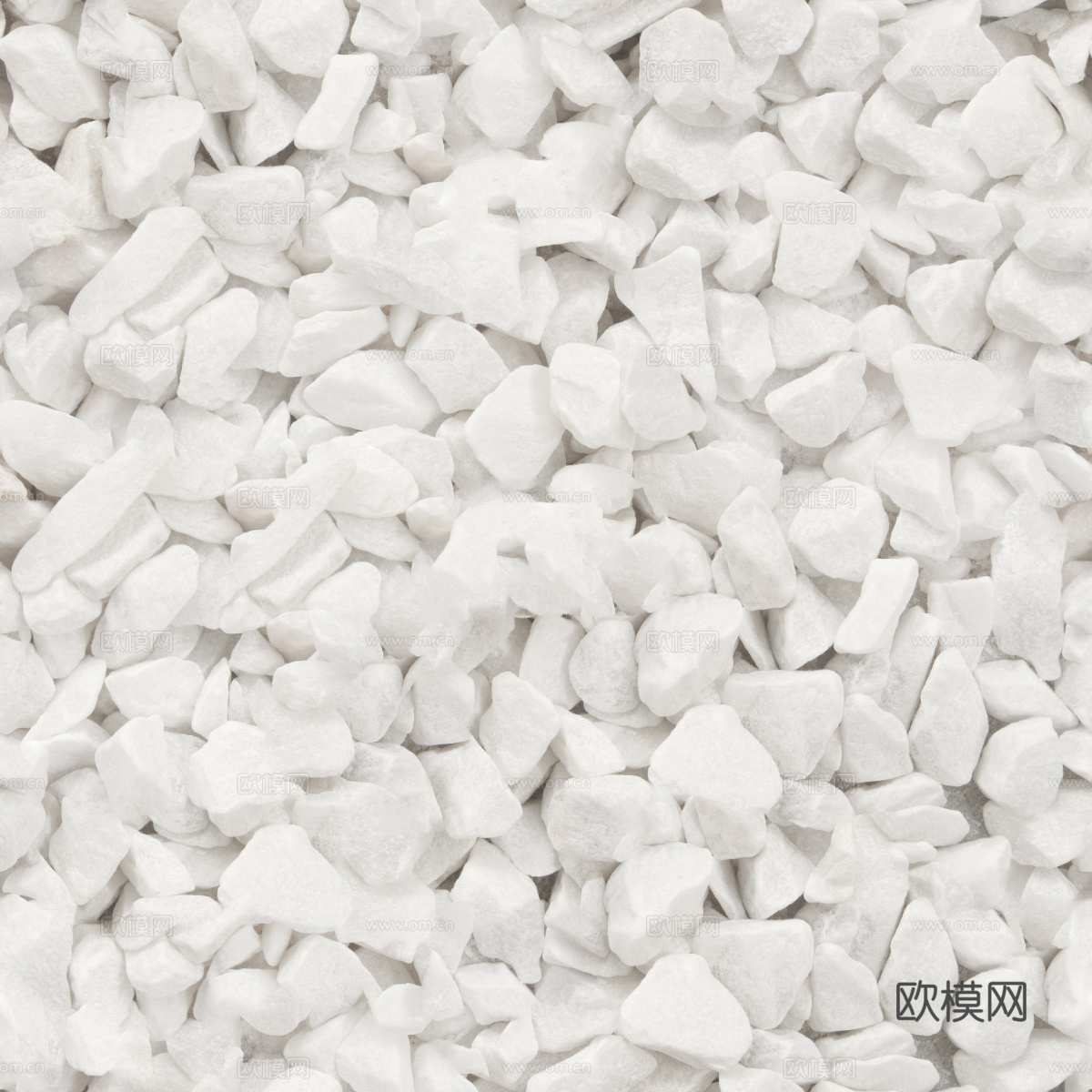 白色碎石砾石8