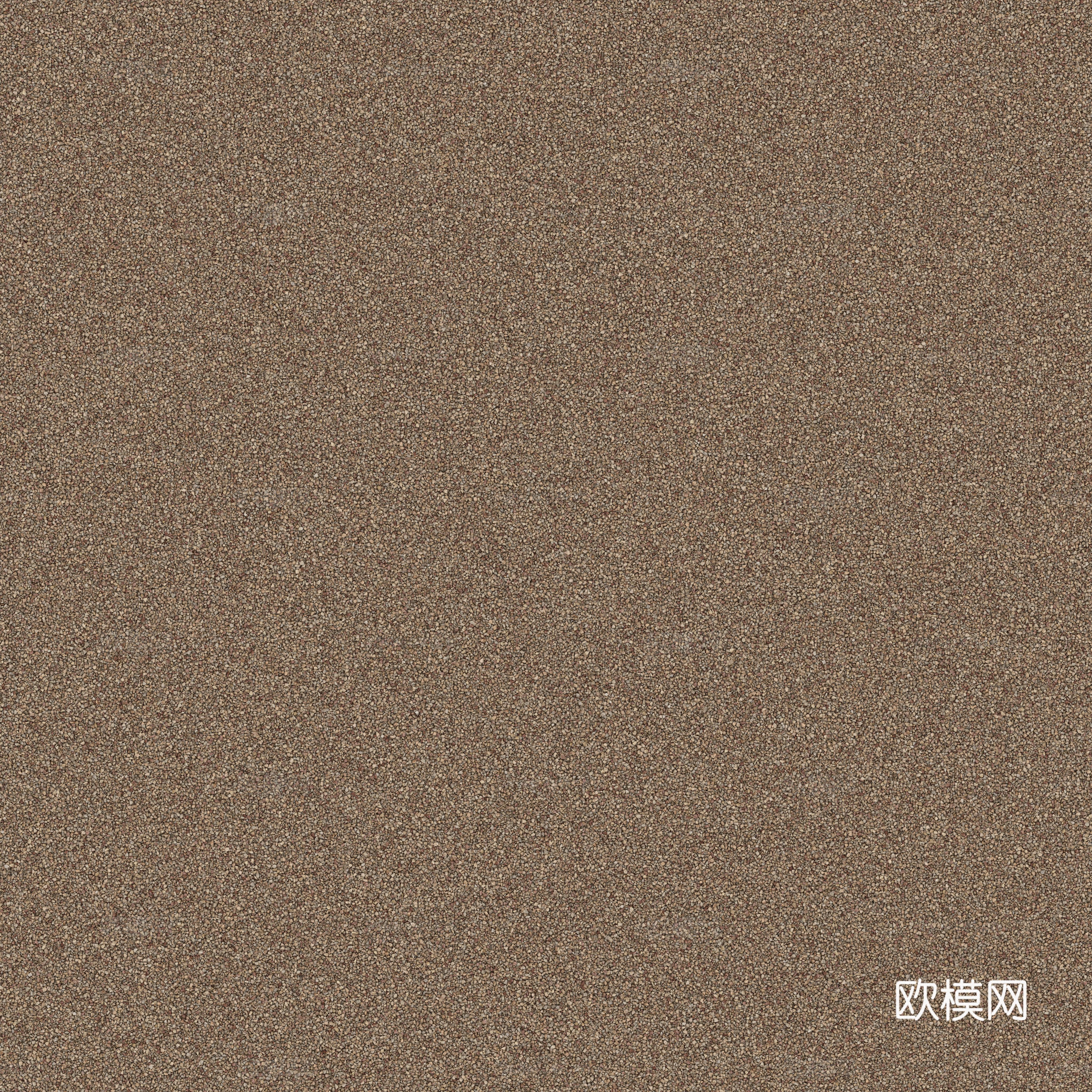 现代砾石地面铺装