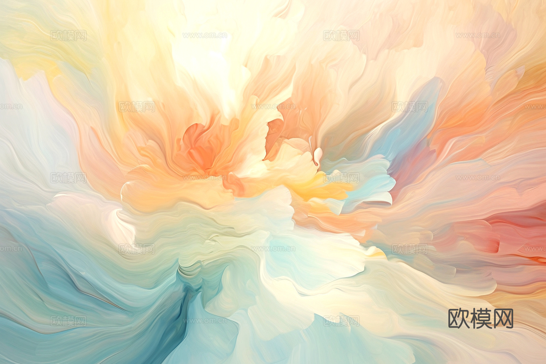 装饰画抽象画挂画拼贴风插画风漫画风儿童画壁画墙画下载