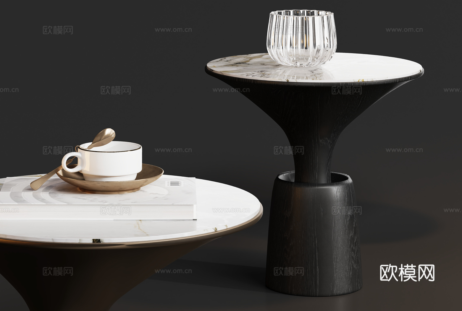 茶几边几角几圆几su模型