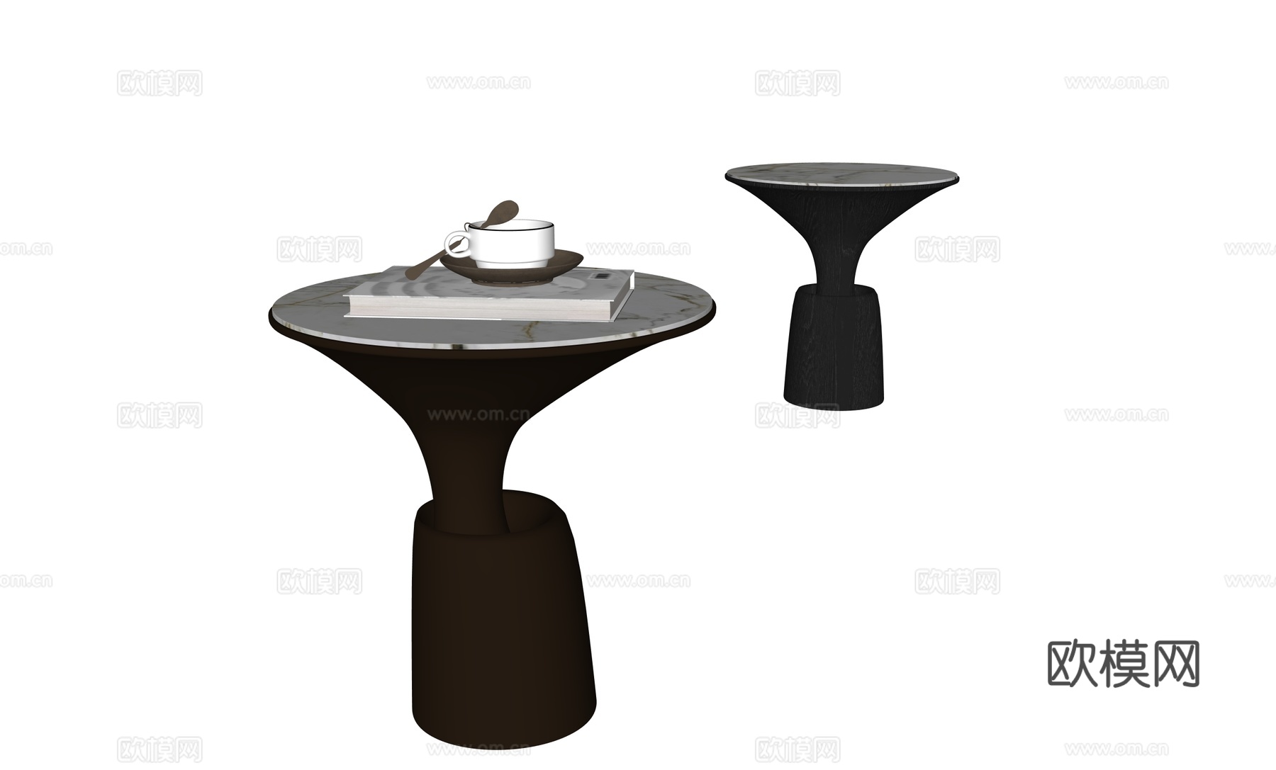 茶几边几角几圆几su模型