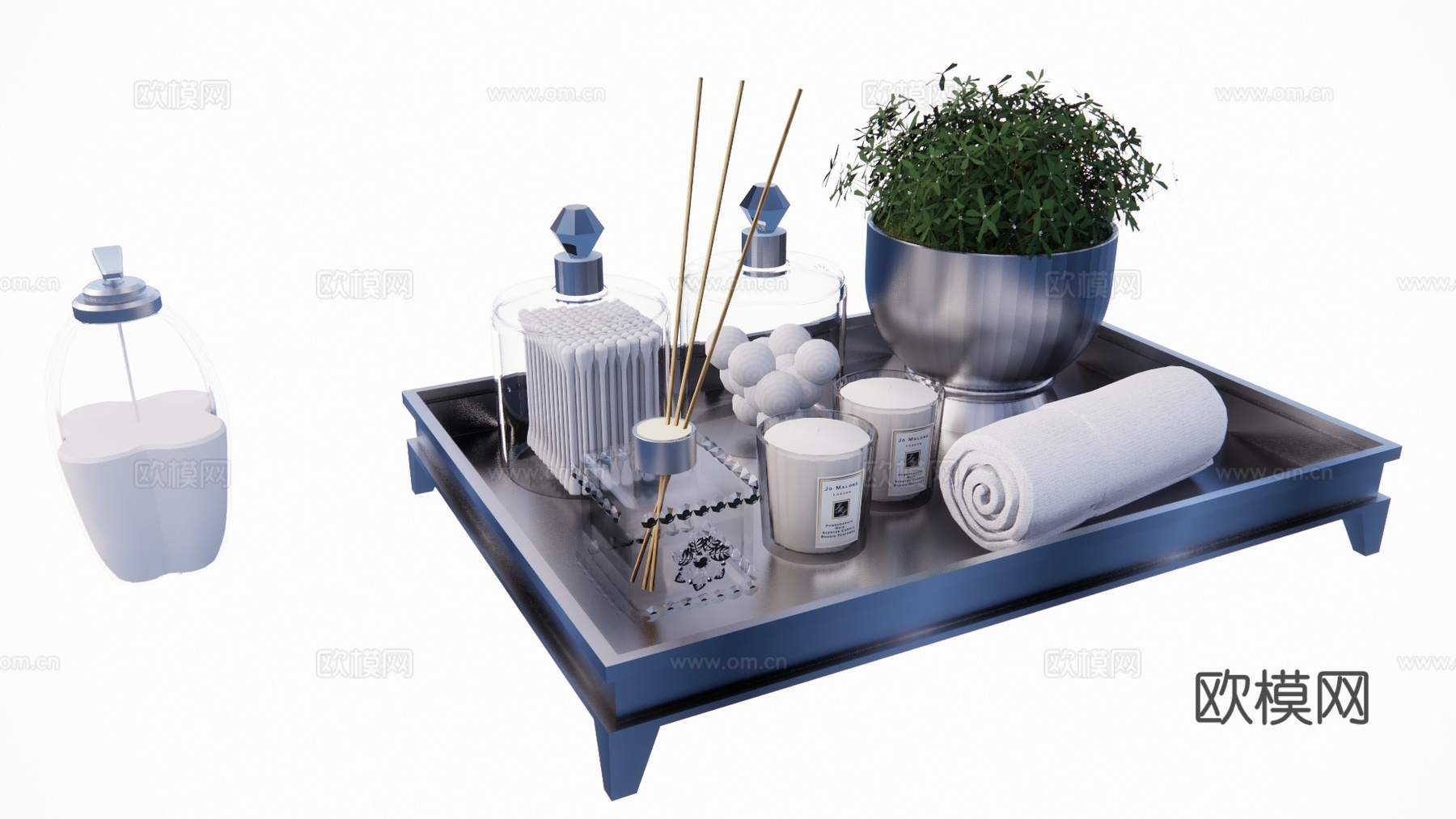 淋浴头 卫浴 淋浴 厕所 浴缸su模型