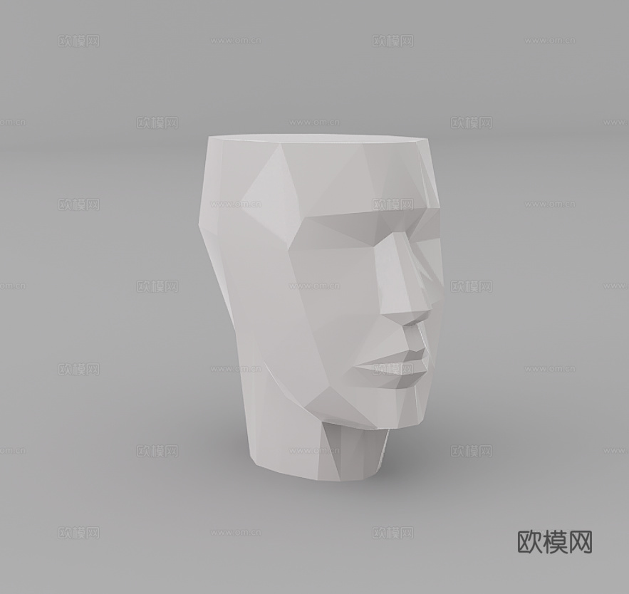 雕塑摆件su模型