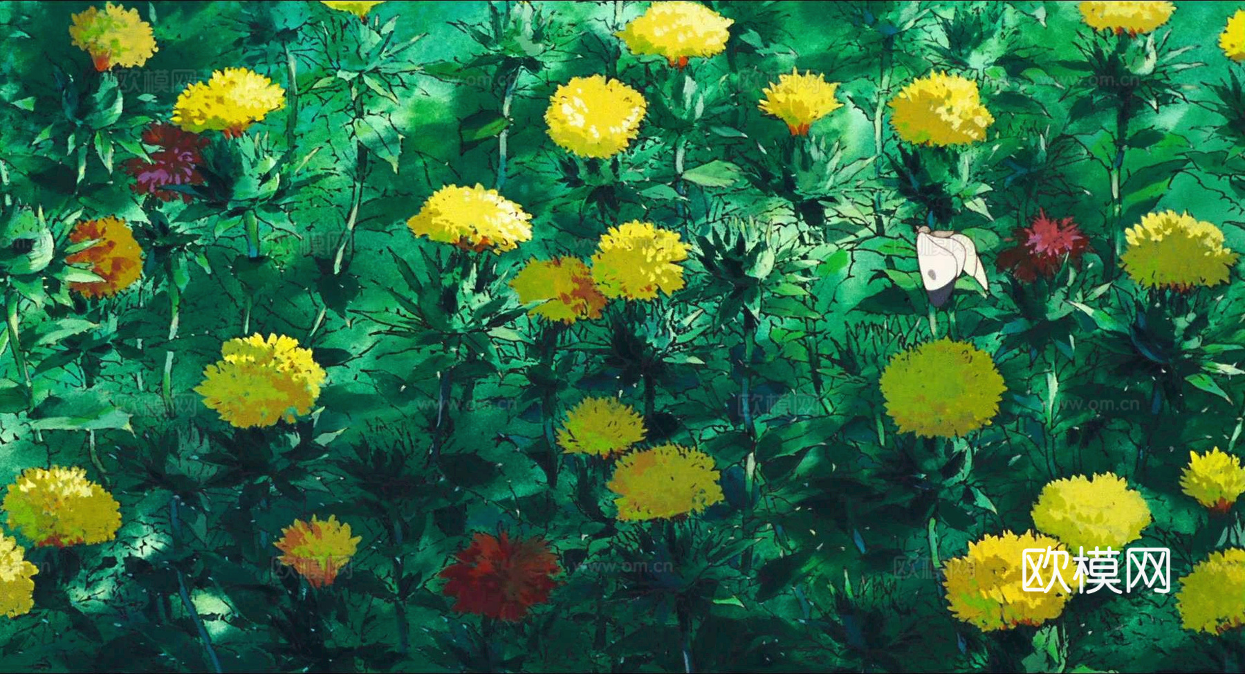 装饰画抽象画挂画拼贴风插画风漫画风儿童画壁画