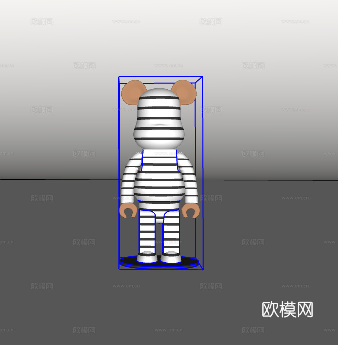 手办摆件su模型