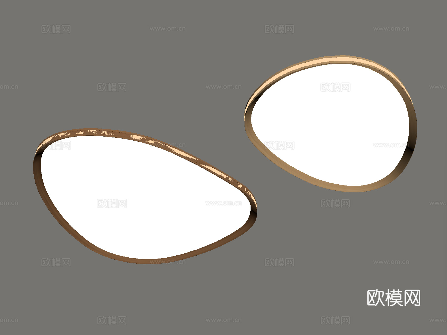 现代吸顶灯 卧室吸顶灯su模型