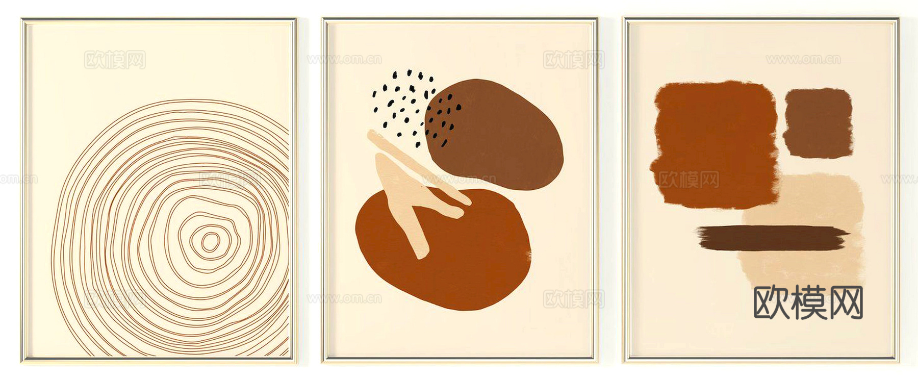 装饰画抽象画挂画拼贴风插画风漫画风儿童画壁画墙画下载