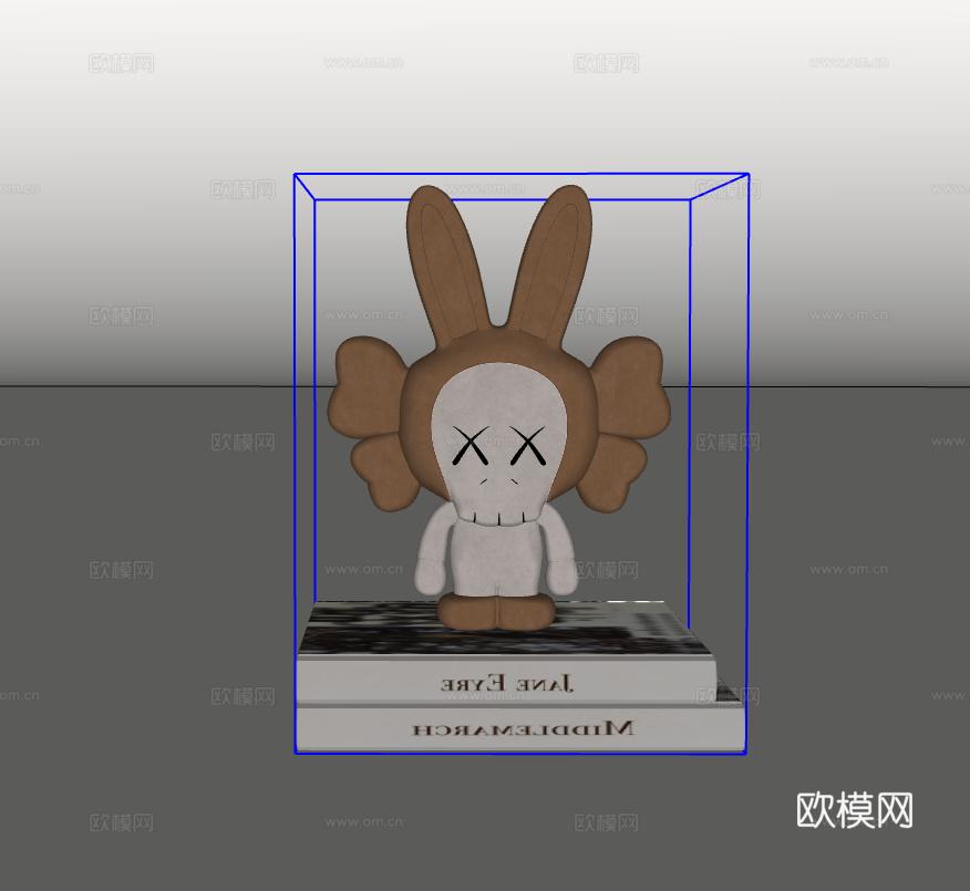 手办摆件su模型