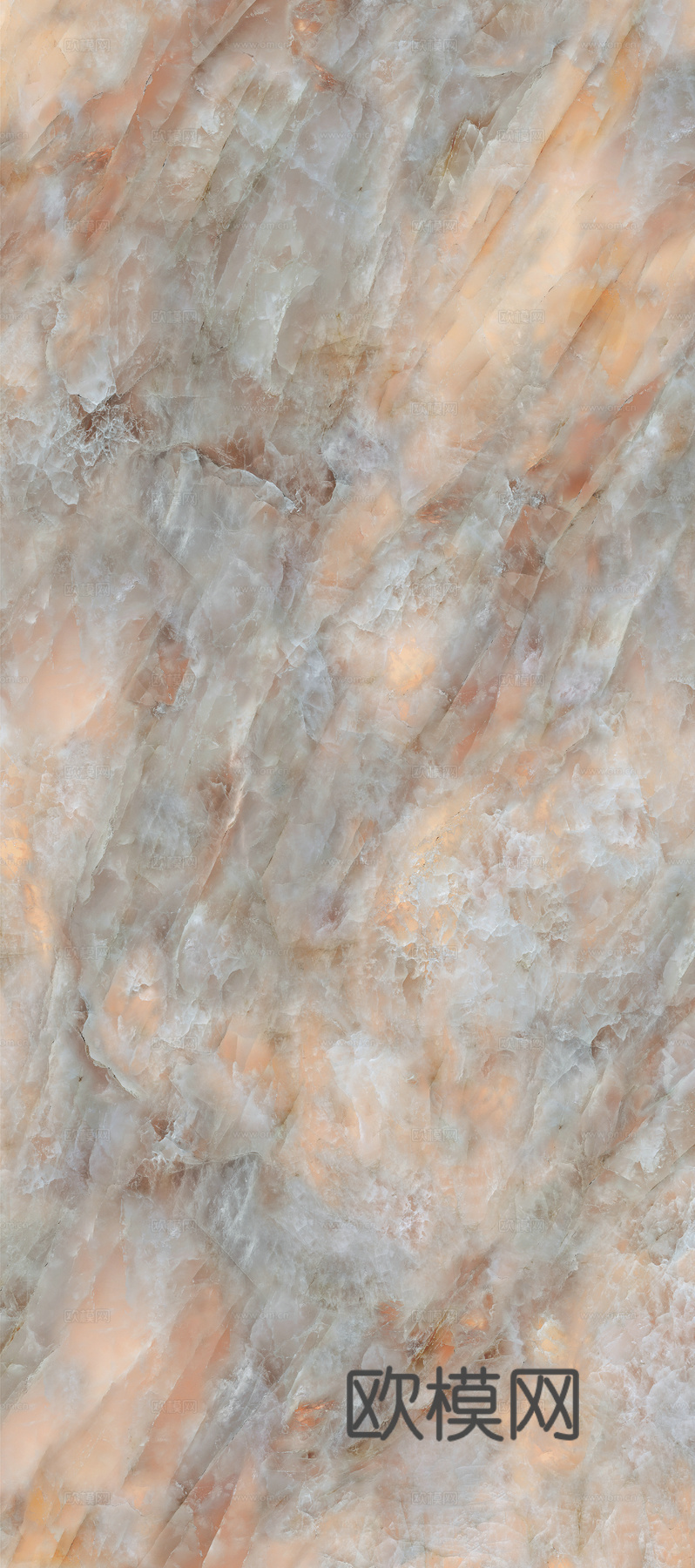 马可波罗 大理石 瓷砖 冰晶琥珀 粉水晶岩板 玉石透光石