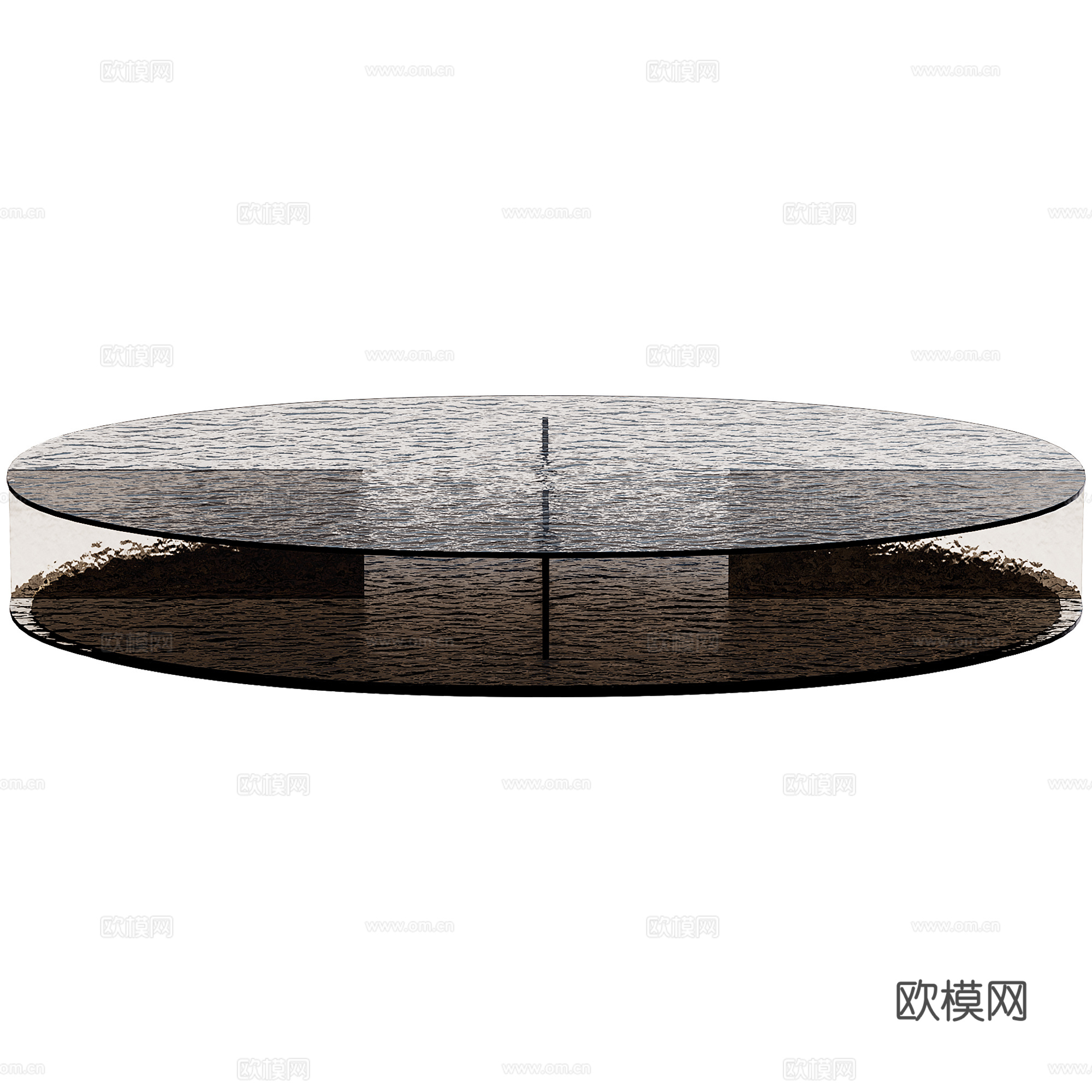 Max oval coffee table免费3d模型
